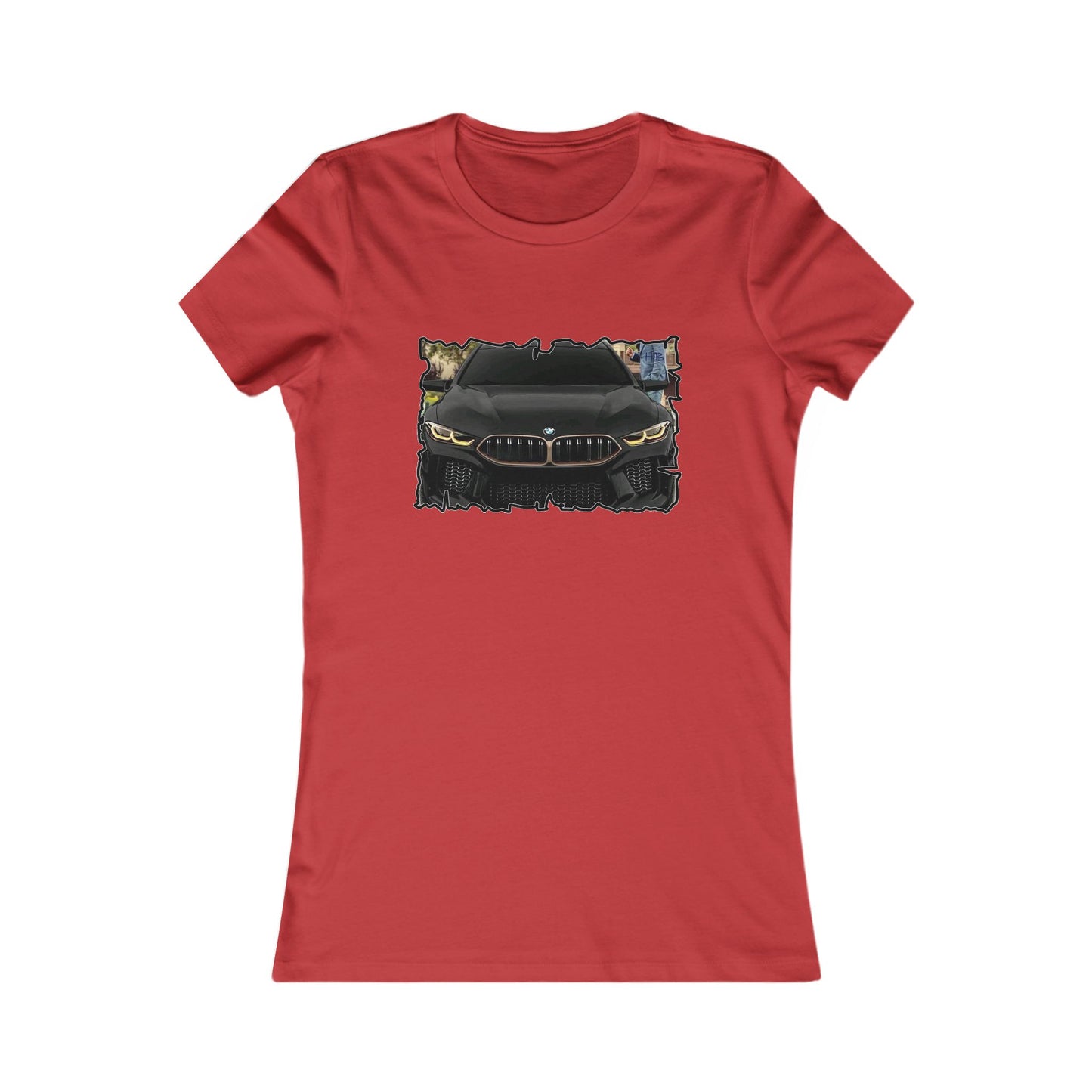 Exquisite BMW M8 Gran Coupe (Women - Premium Cotton Tee)