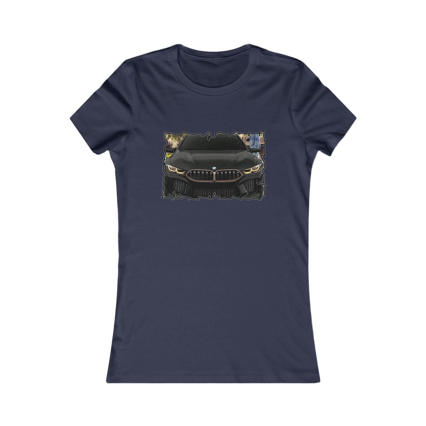 Exquisite BMW M8 Gran Coupe (Women - Premium Cotton Tee)