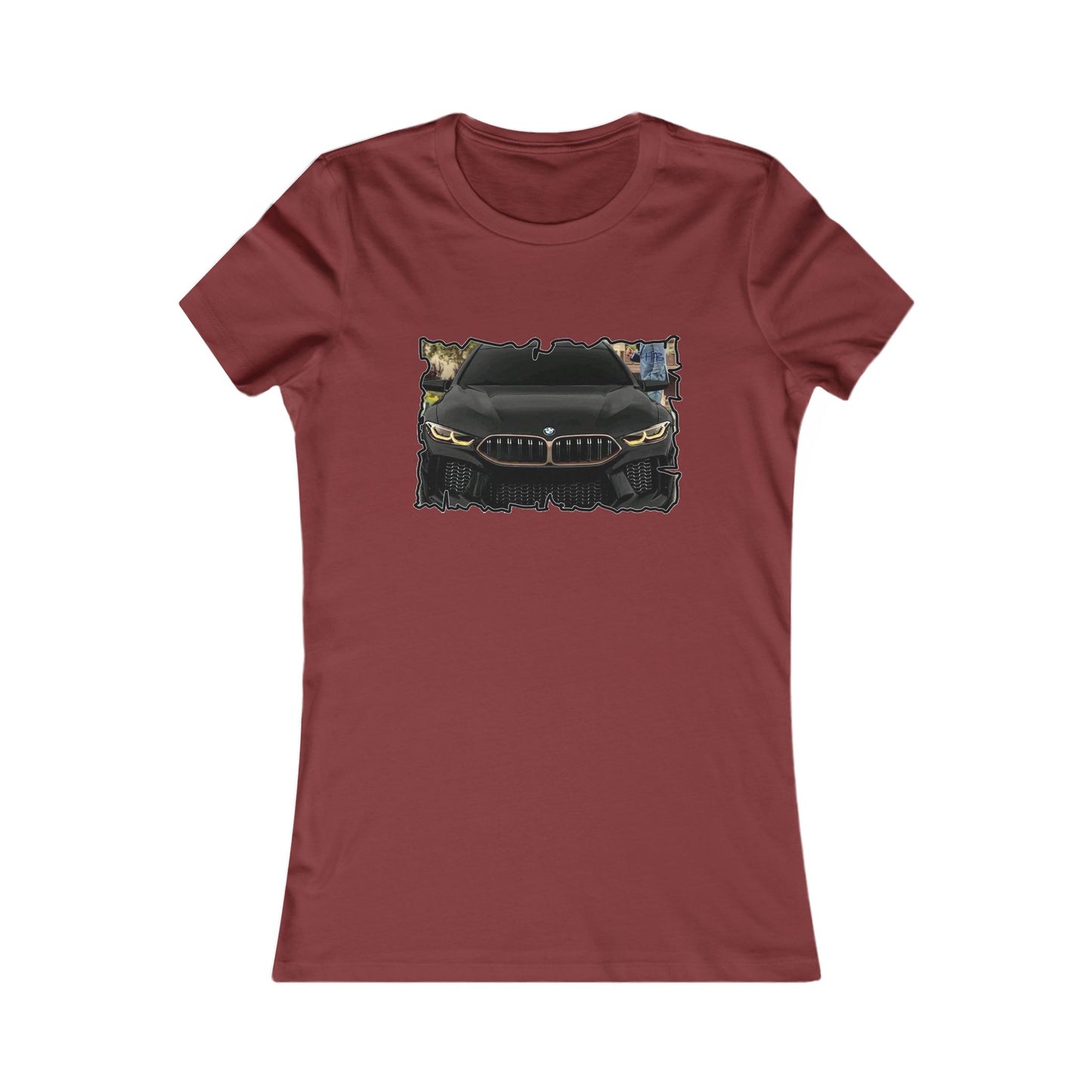 Exquisite BMW M8 Gran Coupe (Women - Premium Cotton Tee)