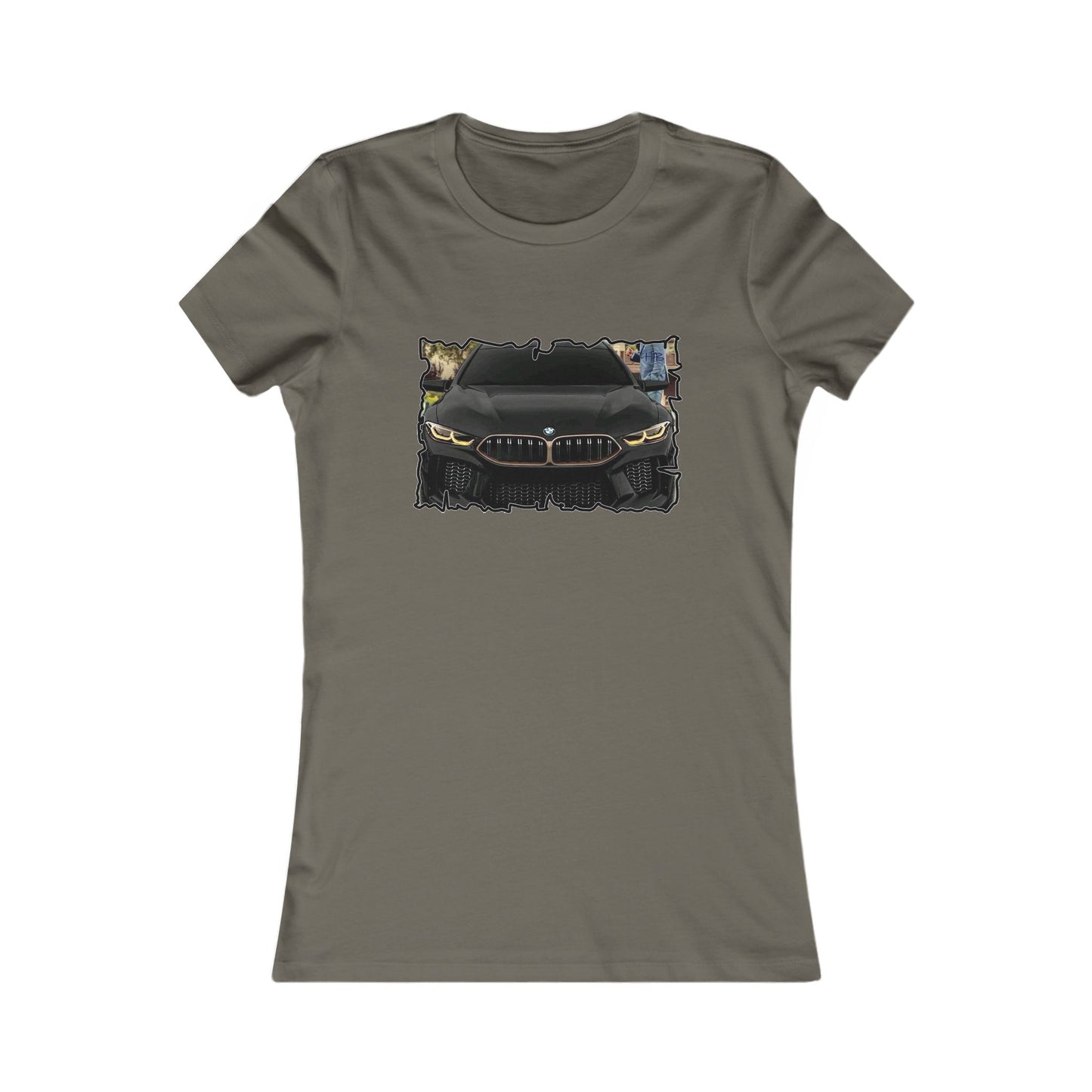 Exquisite BMW M8 Gran Coupe (Women - Premium Cotton Tee)
