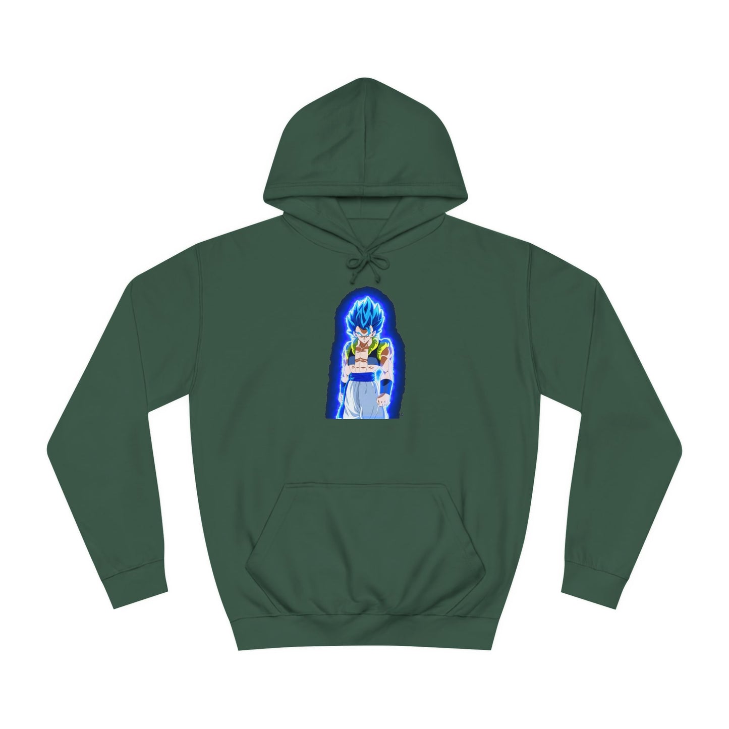 Superhero in Blue in max level (Hoodie - Cozy and Durable)