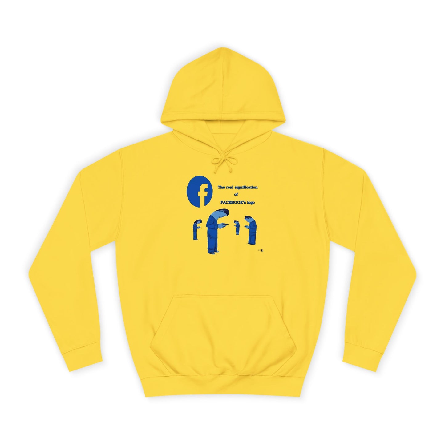 Behind the Logo Unveiling the True Facebook (Hoodie - Cozy and Durable)