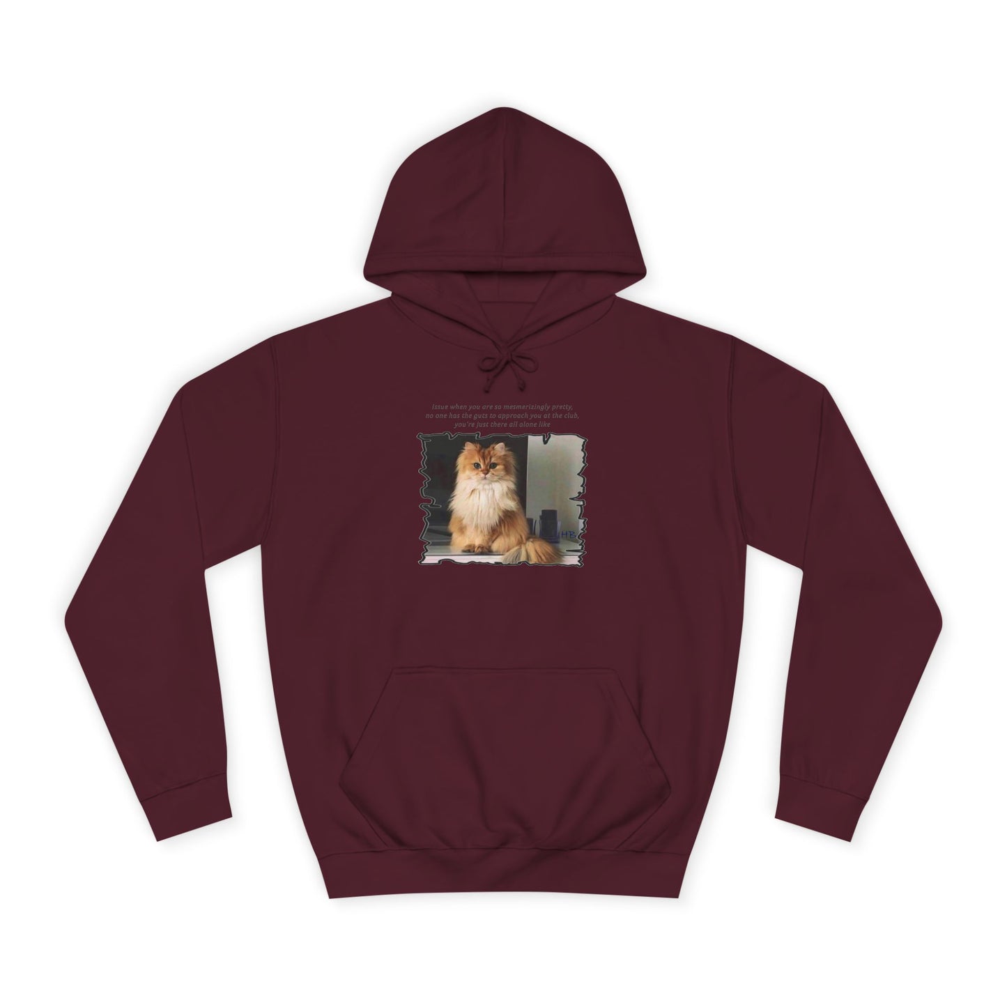Get Yours Now -- Mesmerizing Lonely Kitty (Hoodie - Cozy and Durable)