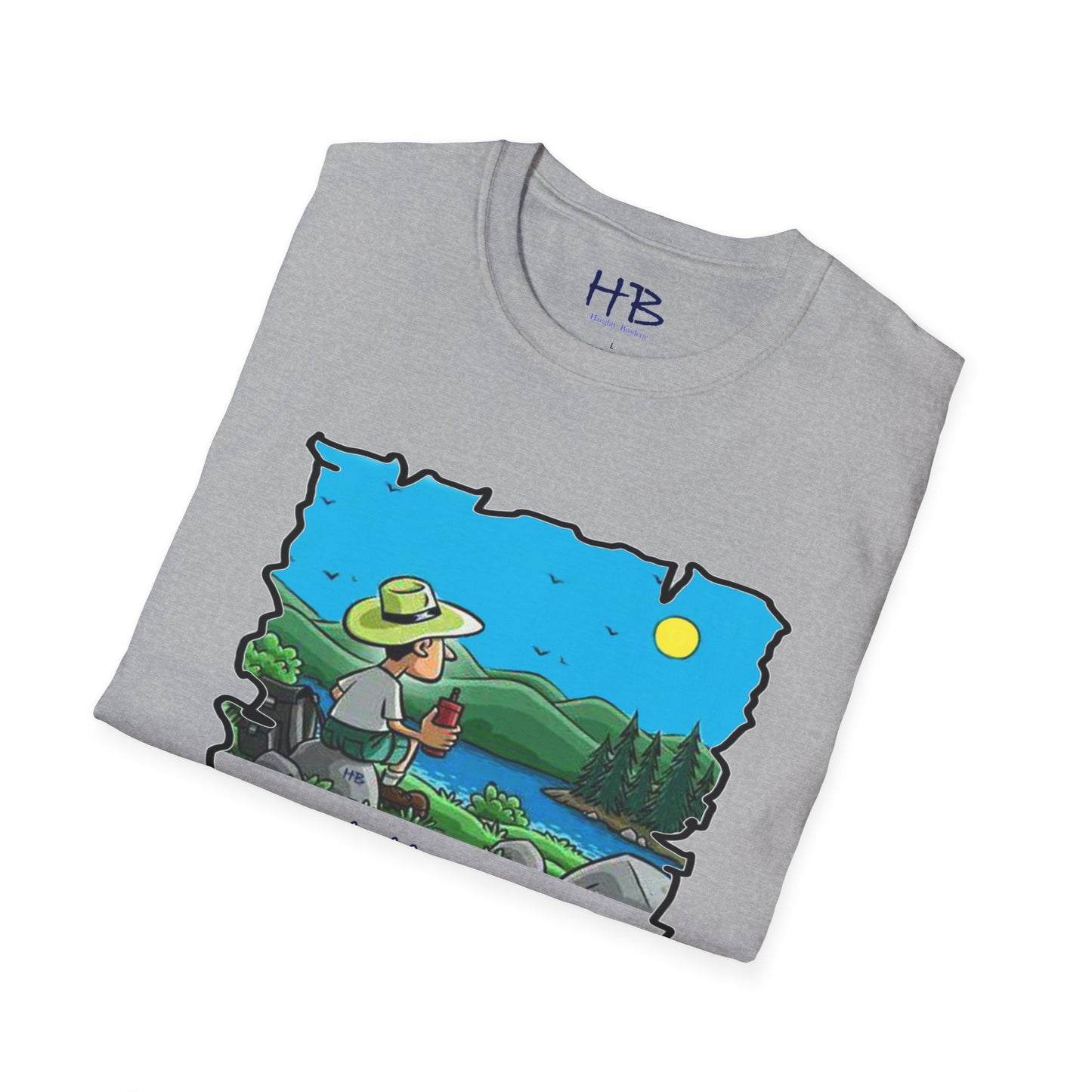 Rich in Serenity with Nature's Embrace; Backpacker's Bliss using Wealth in Simplicity as Nature's Treasure Trove