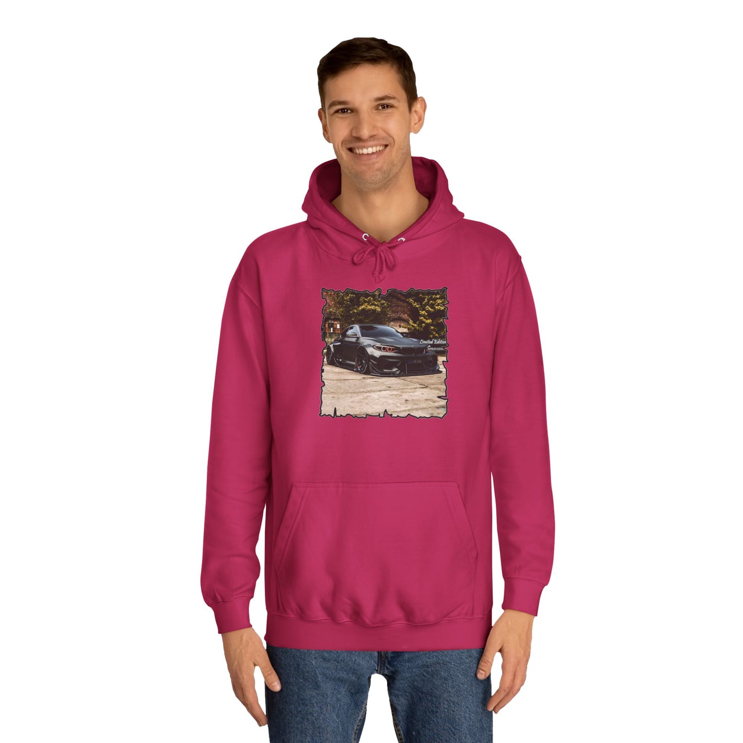 Get Yours Now -- Customized grey Limited Edition BMW M3 (Hoodie - Cozy and Durable)