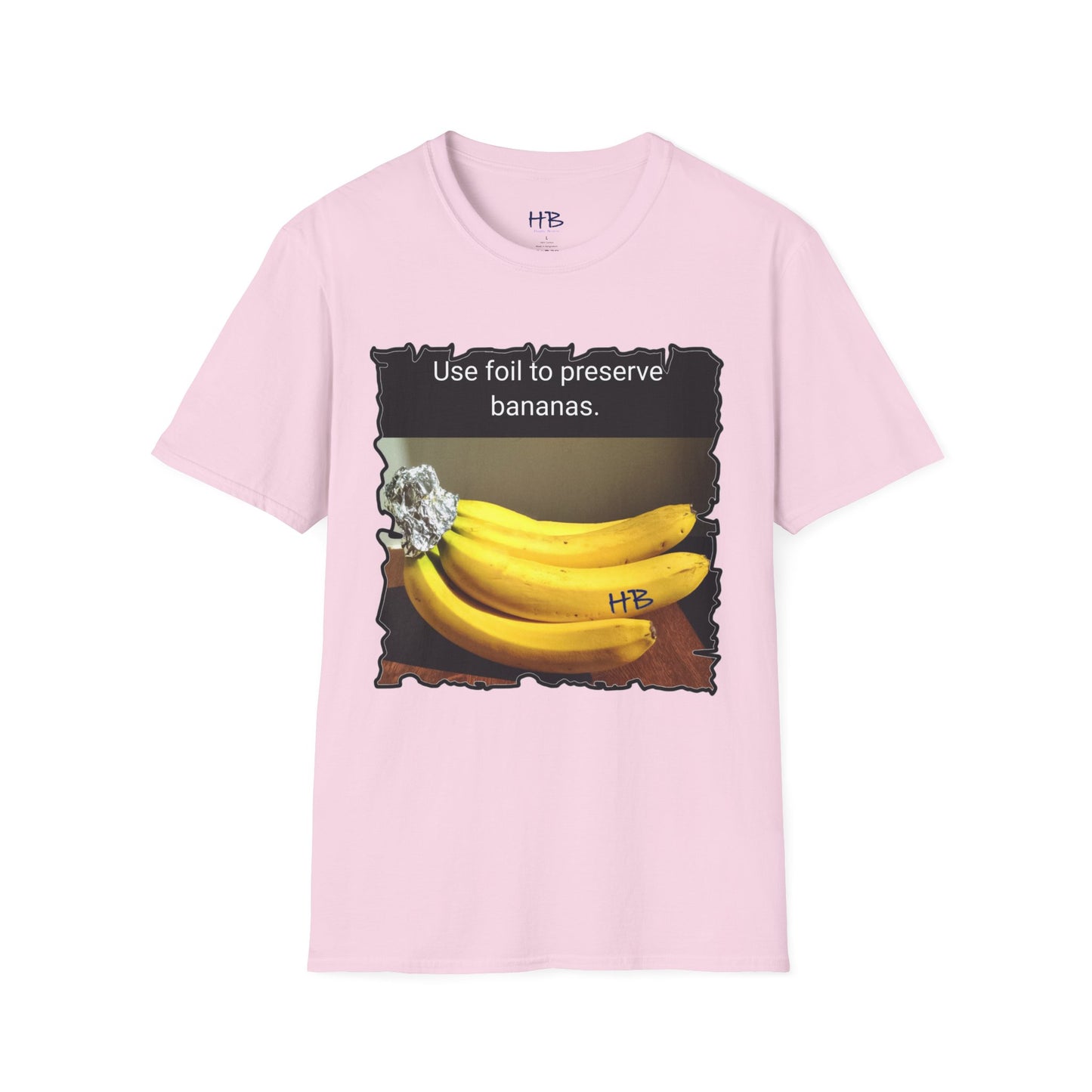 Use foil to preserve a banana