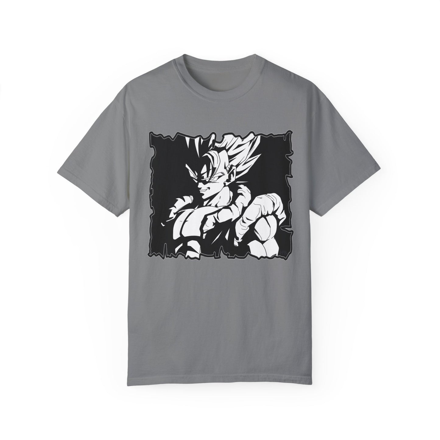 Ultimate Power Awakened Superhero anime in black and white