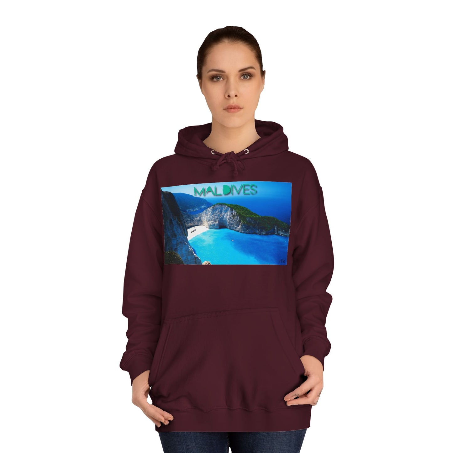 Get Yours Now -- Paradise Found in the Maldives Marvel (Hoodie - Cozy and Durable)