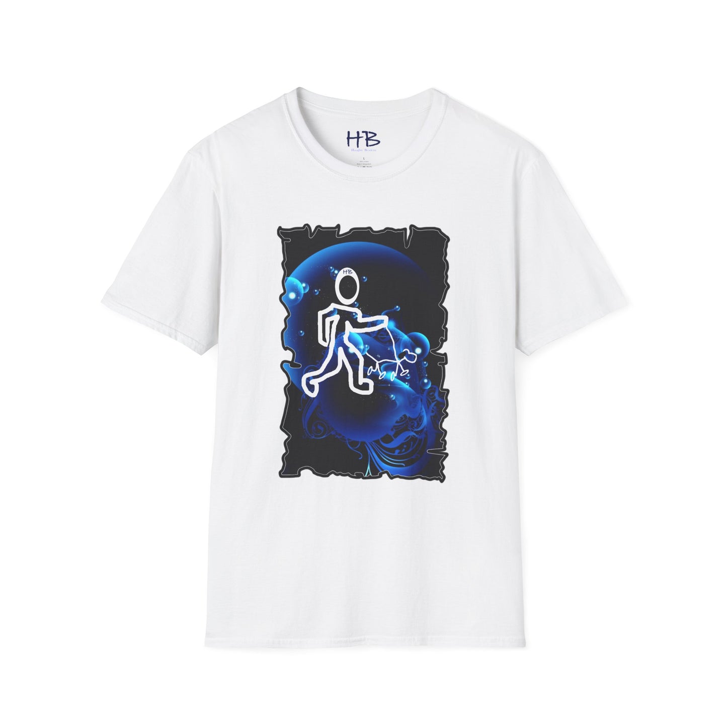 The Graphic Symphony Artistic Elegance; The Stickman's Stroll Thru Abstract Beauty