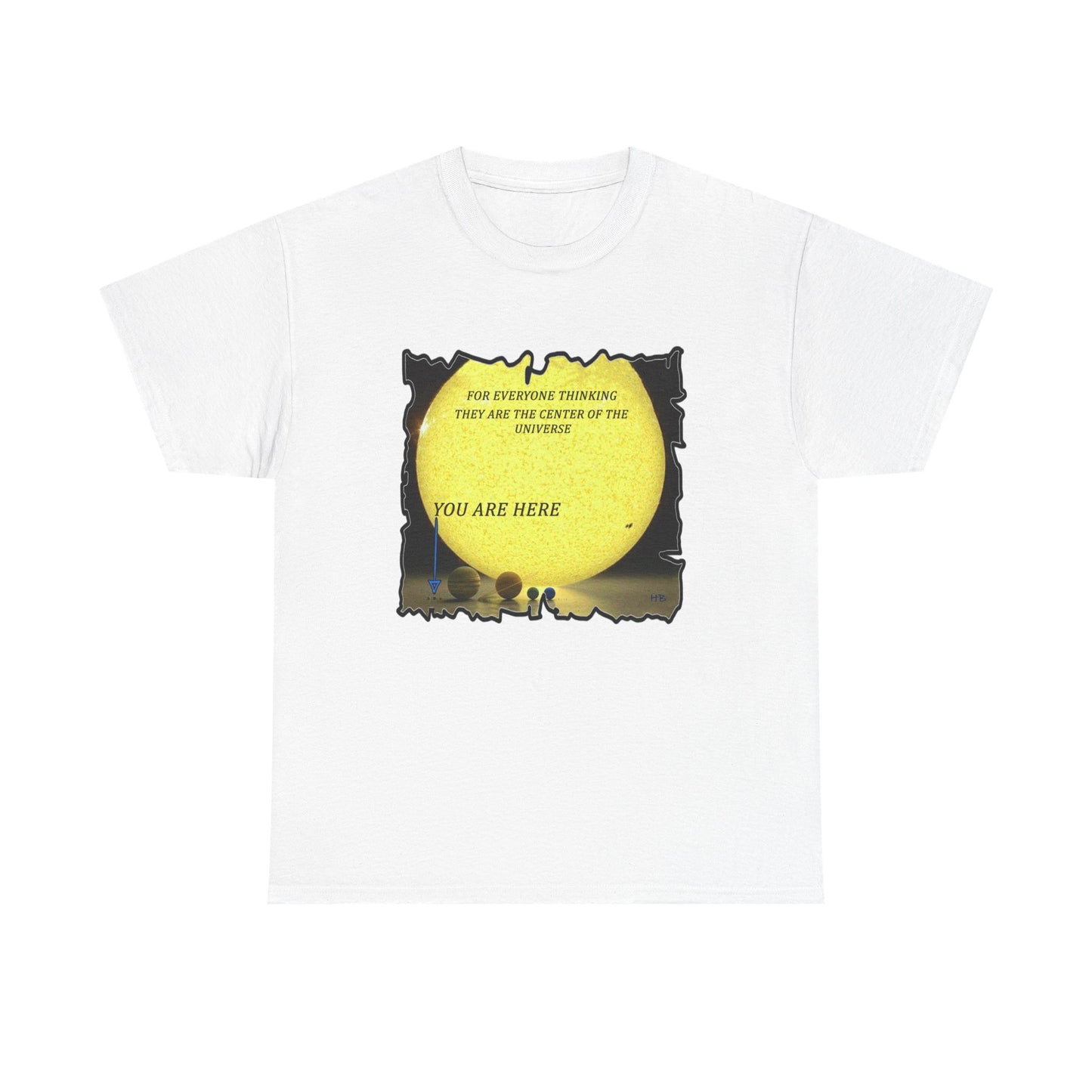 Center of the universe Reality Check using Galactic Humor