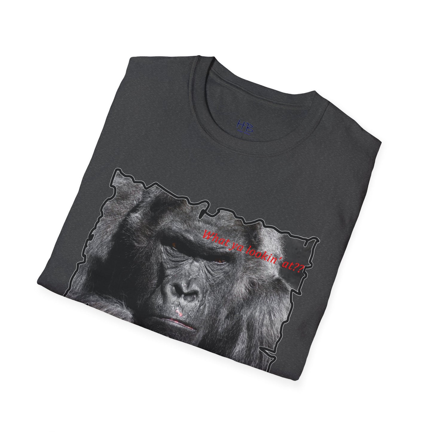 Fearless Fierce Frown and Bold Gorilla Power What ya lookin' at?