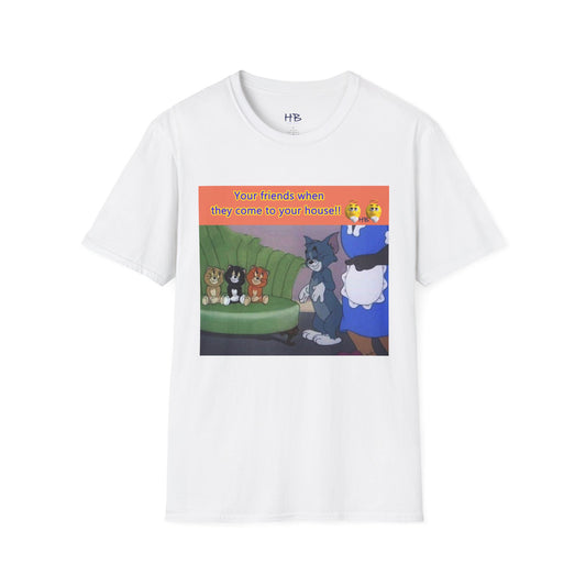 Tom and his innocent looking little friends in front of Mammy