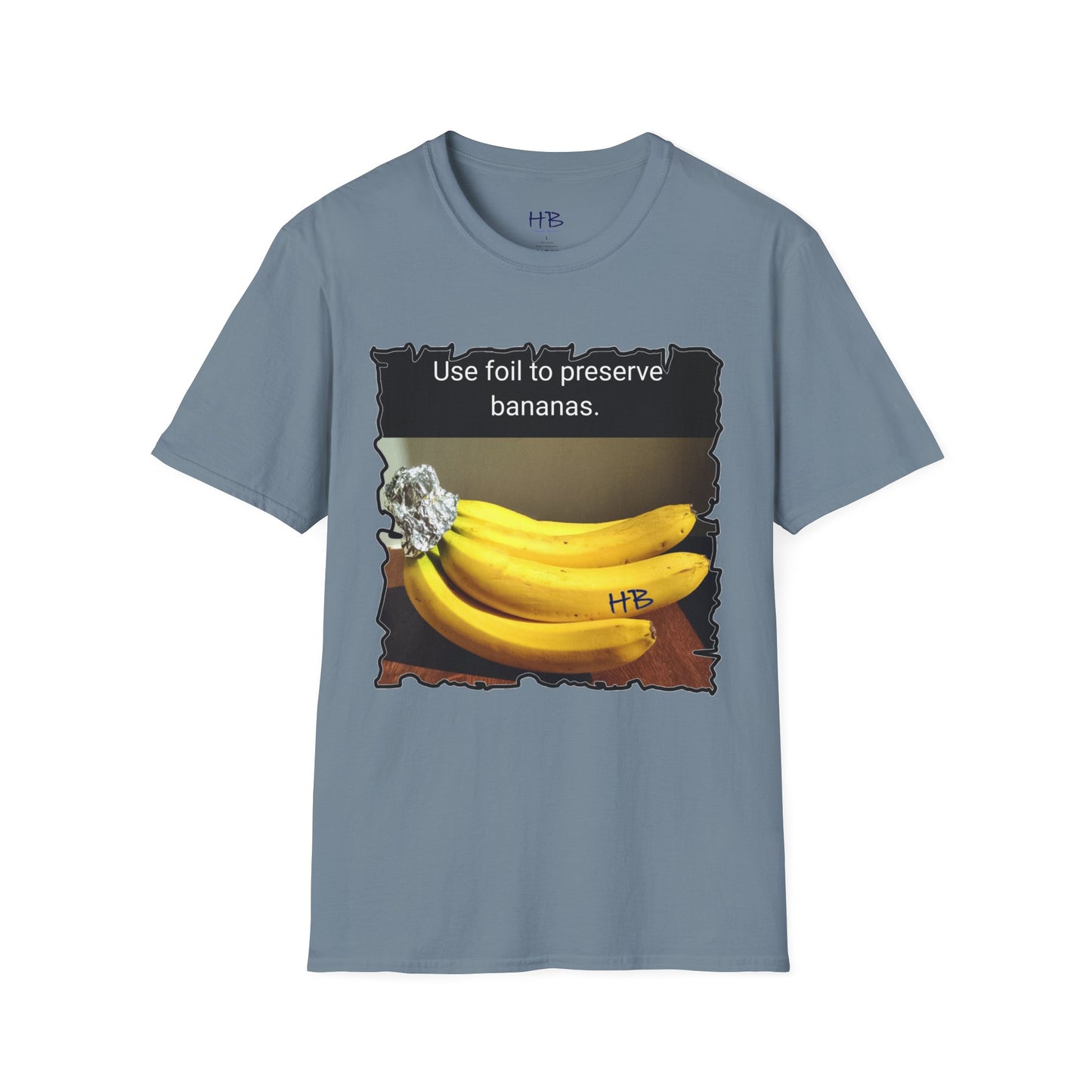 Use foil to preserve a banana