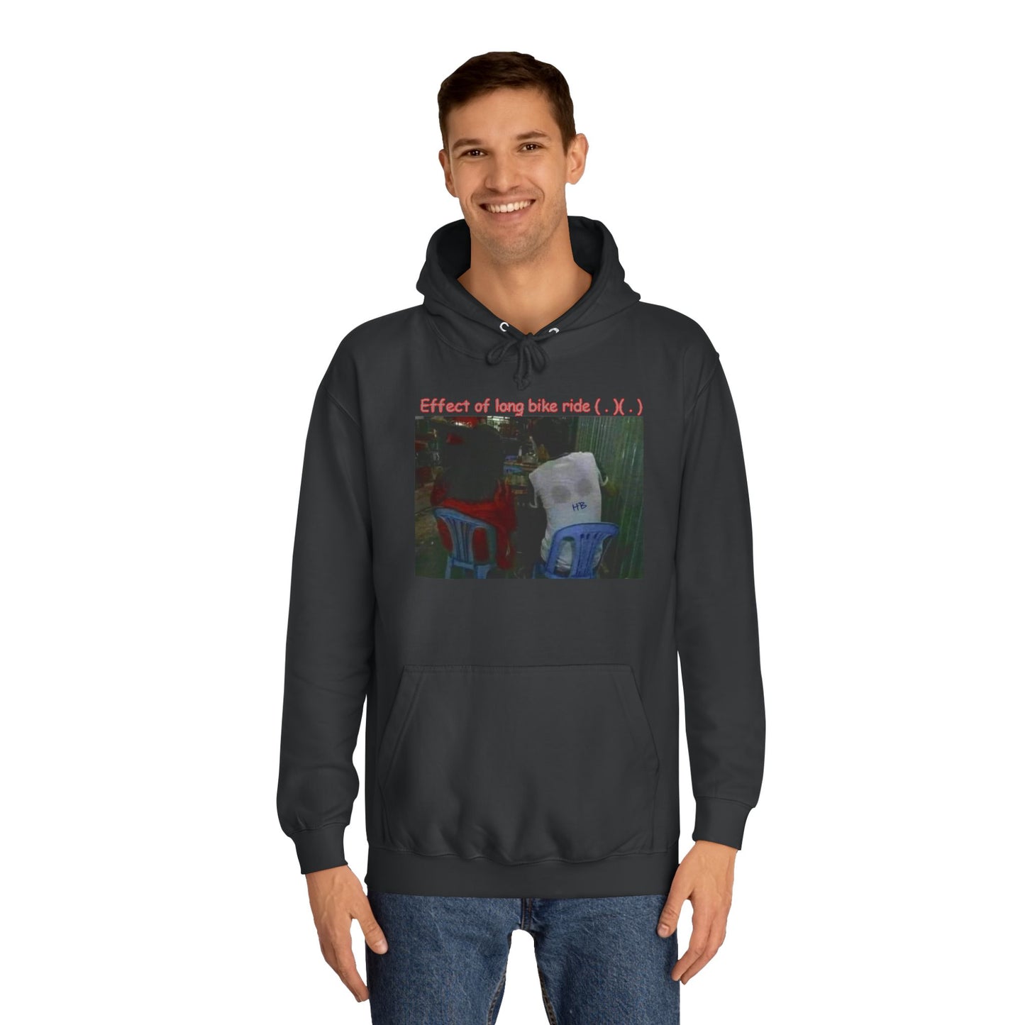 Get Yours Now -- Effect of long bike ride ( . )( . ) (Hoodie - Cozy and Durable)