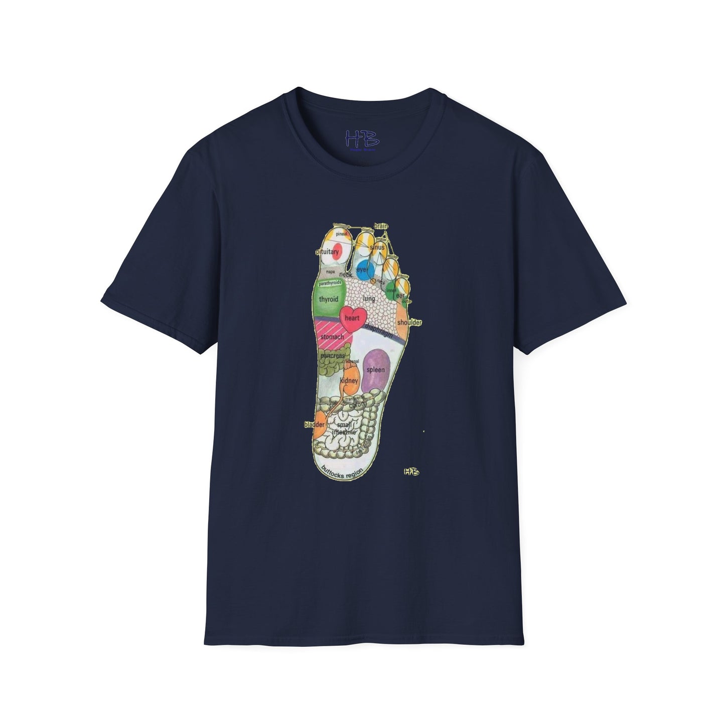 Foot's Palm Wisdom: Unlocking the Secrets of Holistic Well-Being with Our Captivating Tee Shirt"