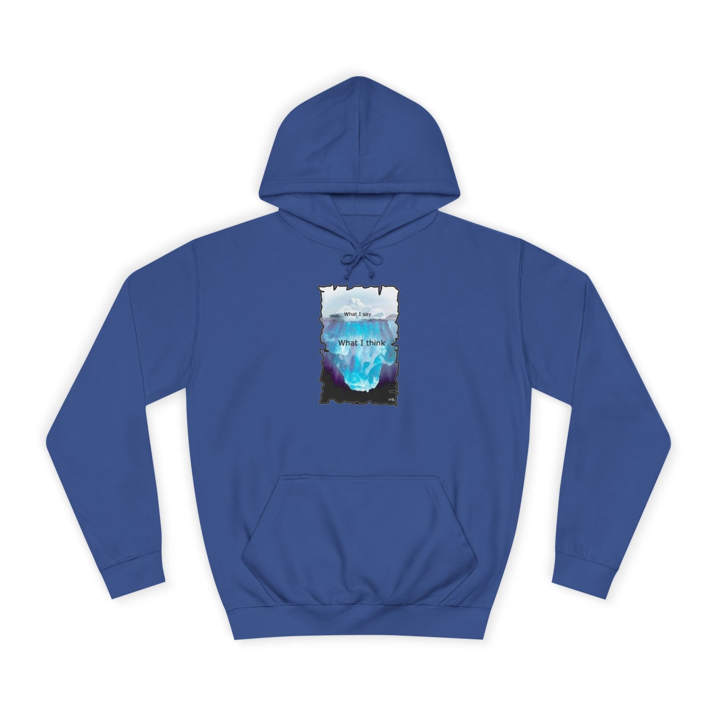 Below the Surface Veiled Verbalization (Hoodie - Cozy and Durable)