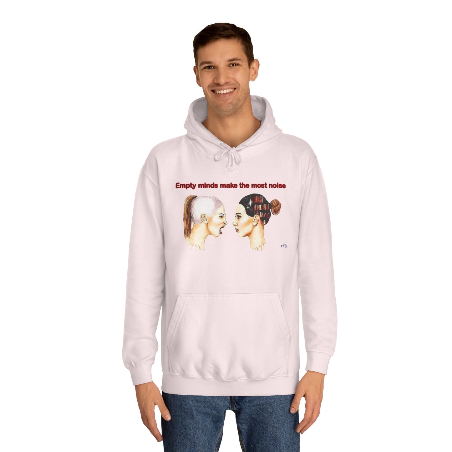 Get Yours Now -- Noiseless Nobility to Educate with The Power of Quiet Intellect (Hoodie - Cozy and Durable)