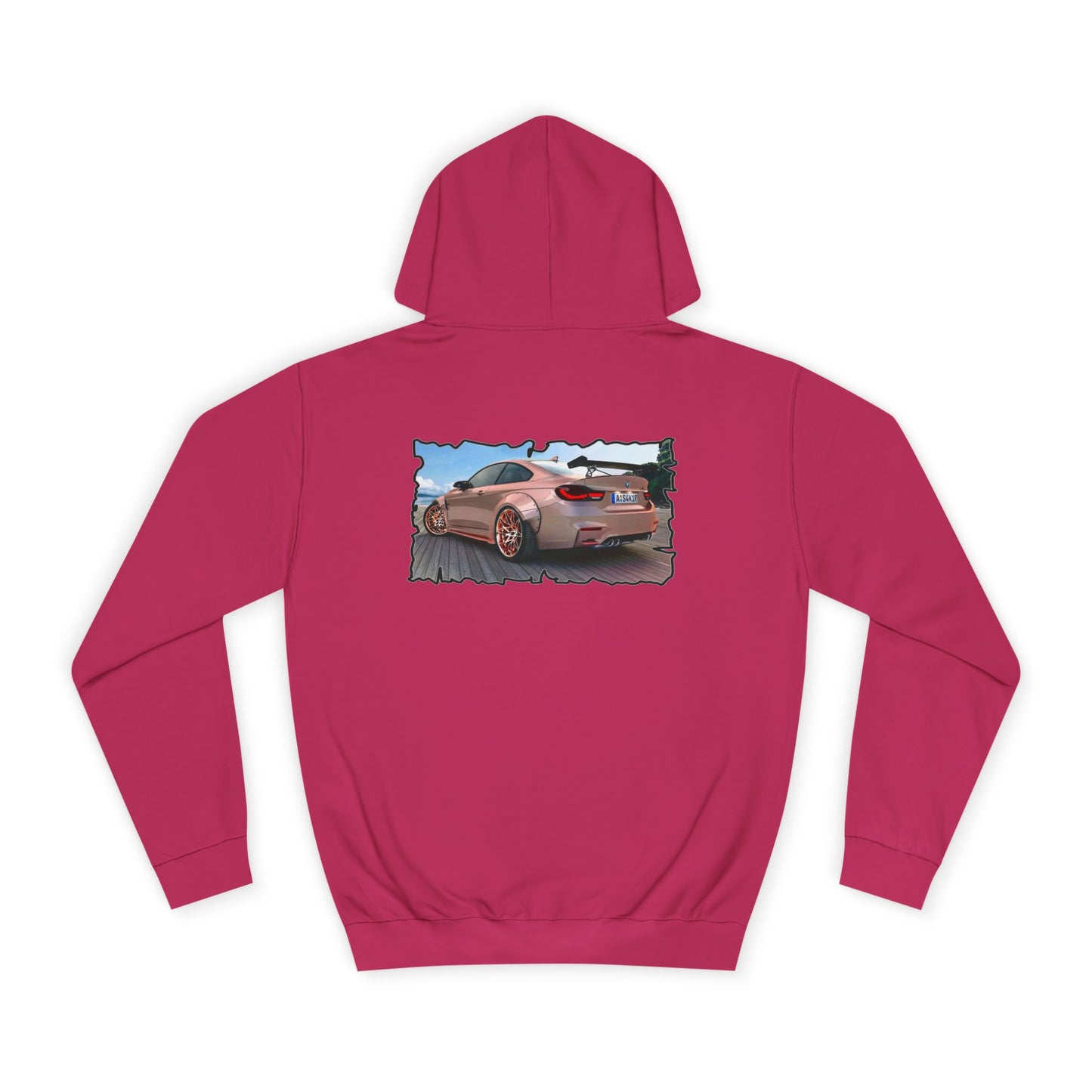 Get Yours Now -- Customized pink BMW M3 (Hoodie - Cozy and Durable)