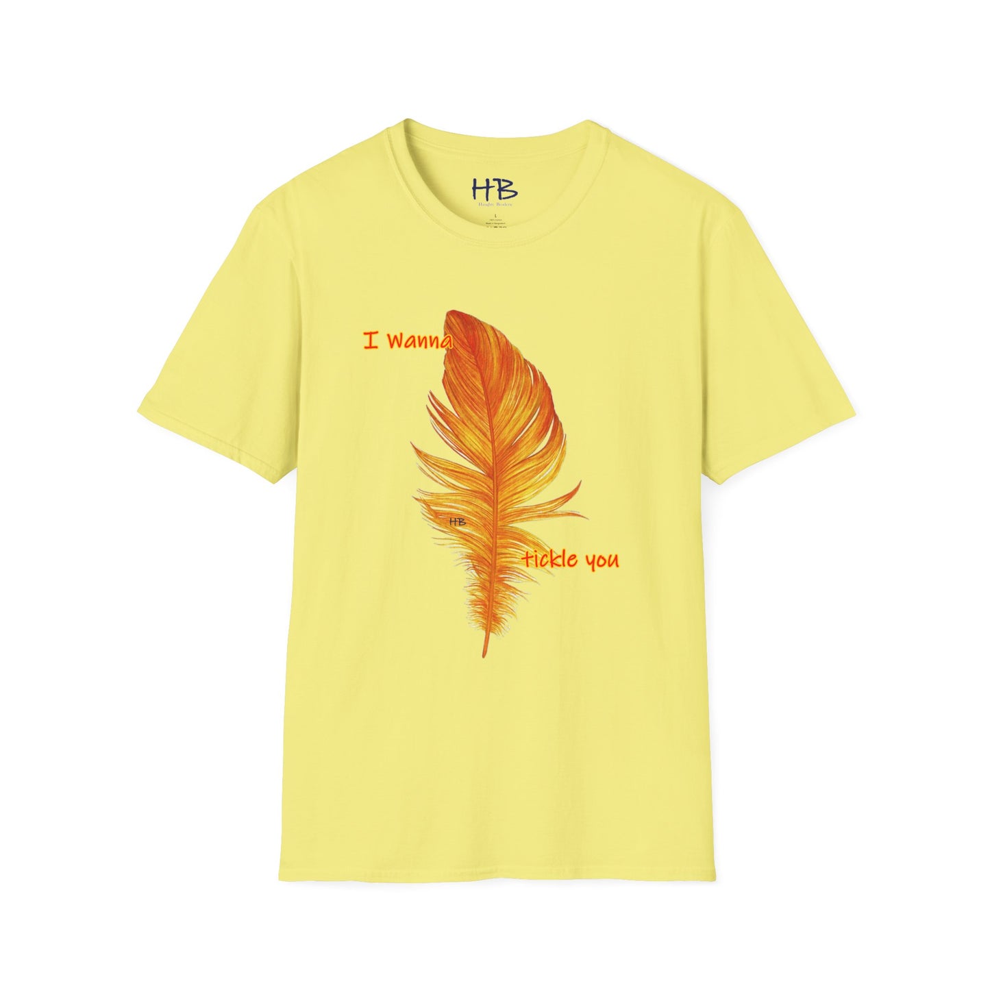 Tickle My Fancy with Orange Enthusiasm; Radiate Positivity with a Splash of Laughter and Spread Smiles Bright and Boldly