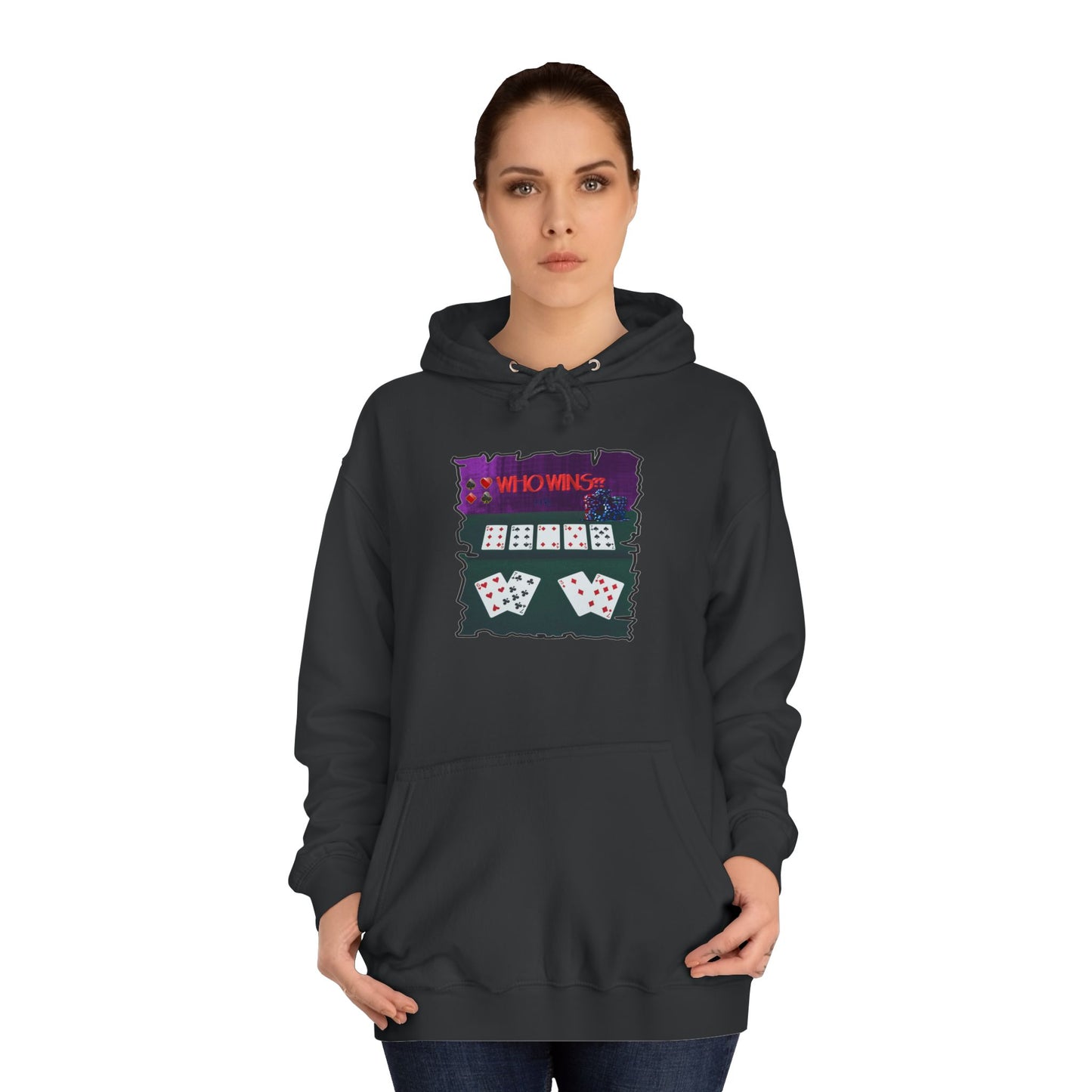 Get Yours Now -- Poker Face-off  Proclamation Challenge (Hoodie - Cozy and Durable)