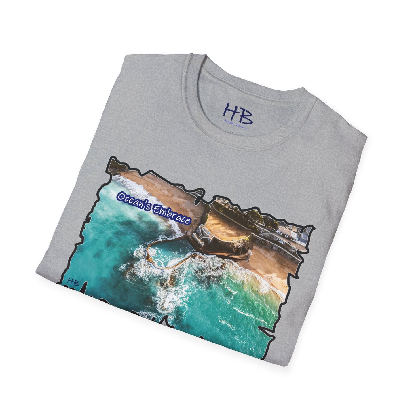 Secluded Ocean Pool's Coastal Elegance ; Tidal Harmony using Aquatic Poetry