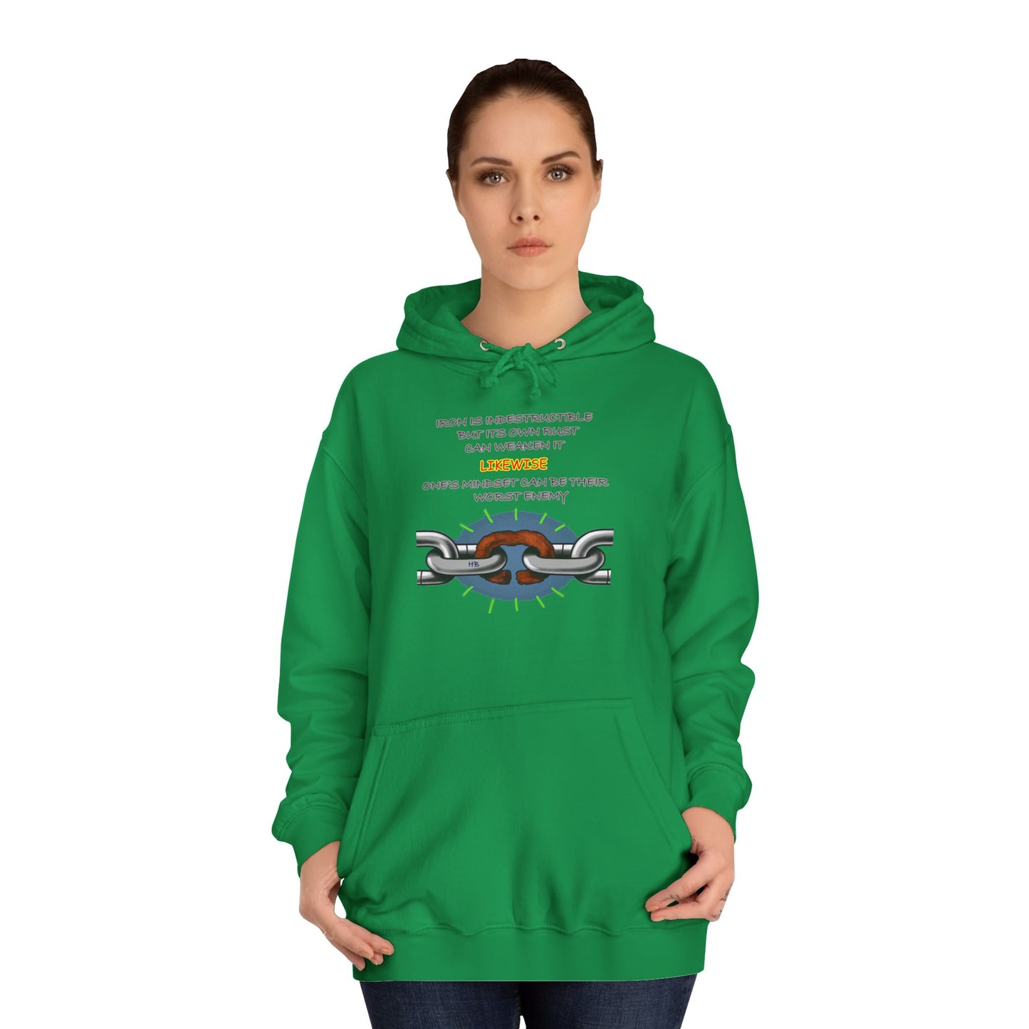 Get Yours Now -- Empowering Mental Resilience Mindset (Hoodie - Cozy and Durable)