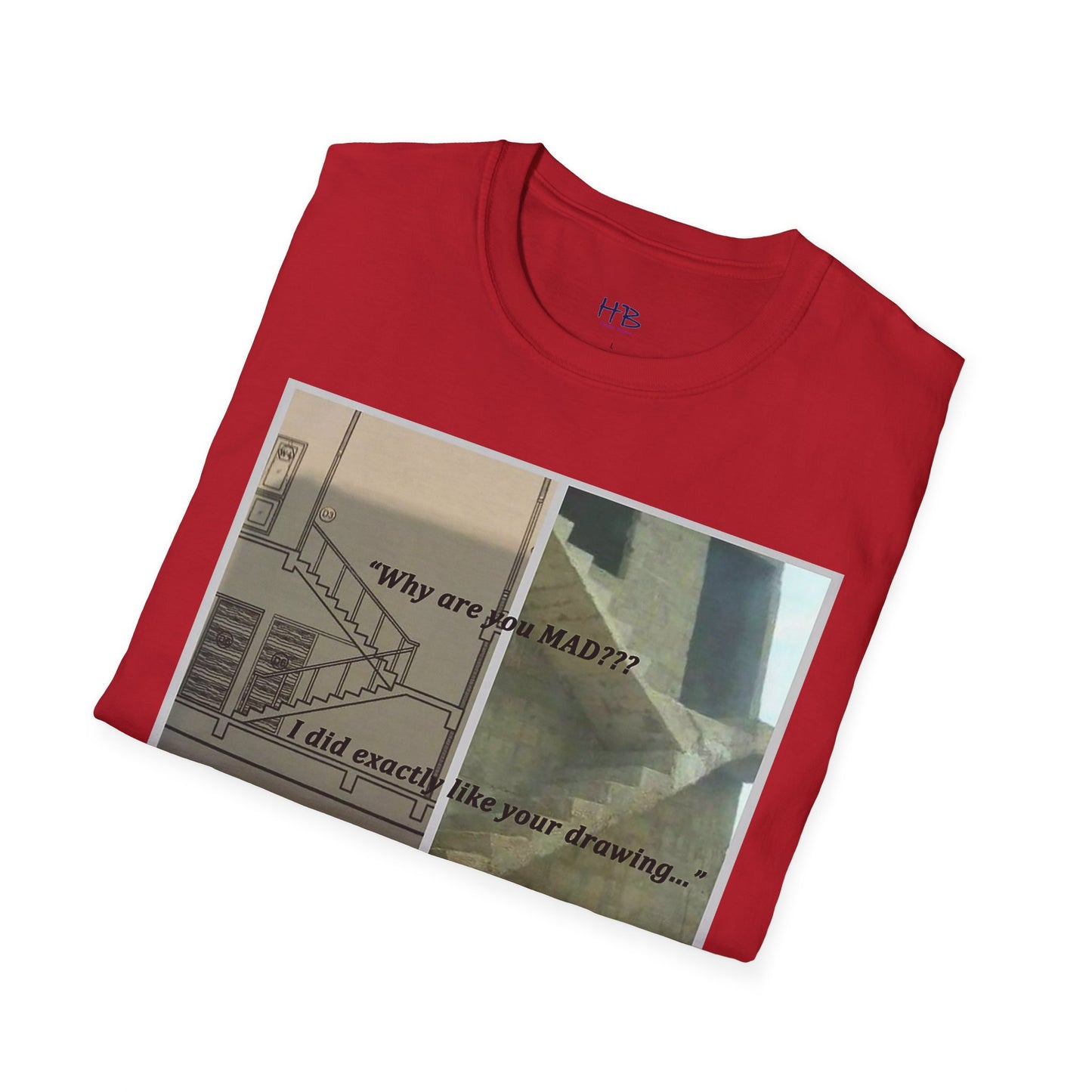 Comical Architectural Irony Stairs Sketch