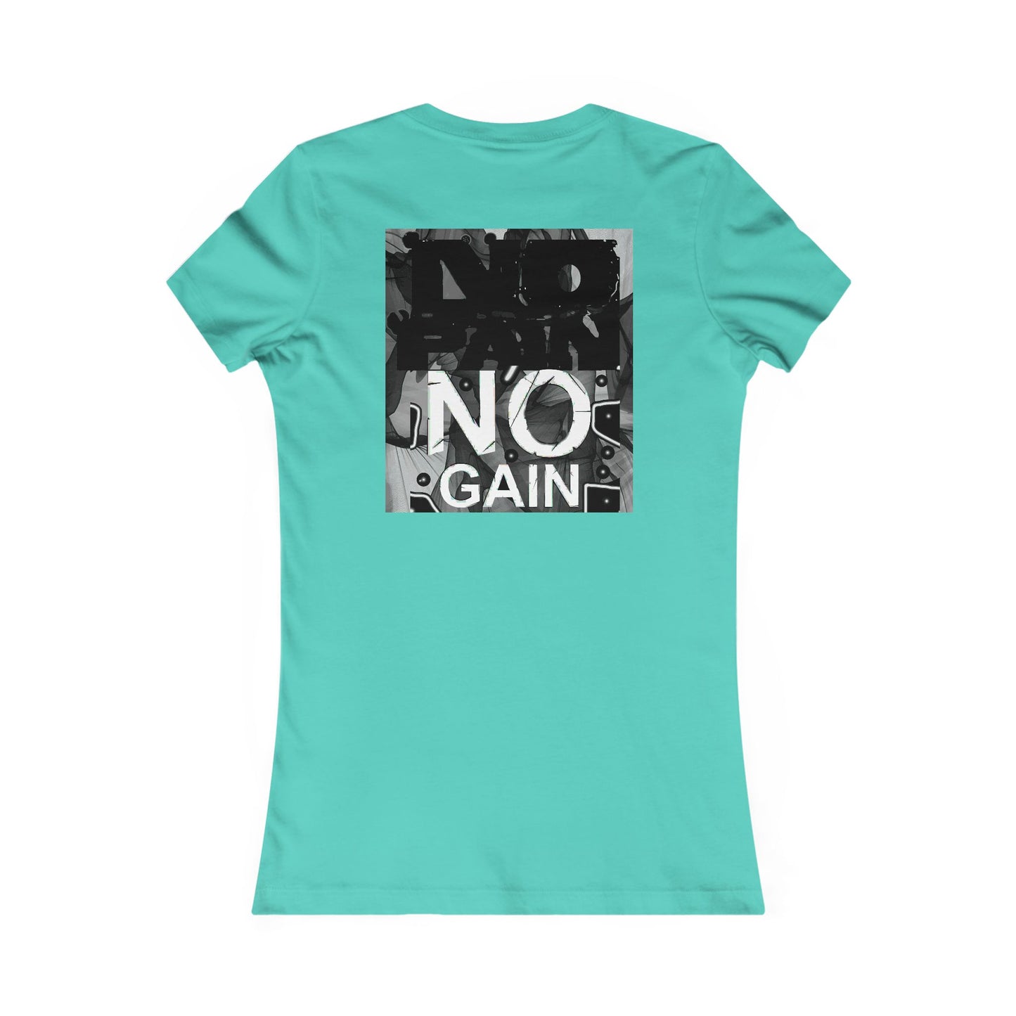Triumph Trail Journey to Success with No Pain, No Gain (Women - Premium Cotton Tee)