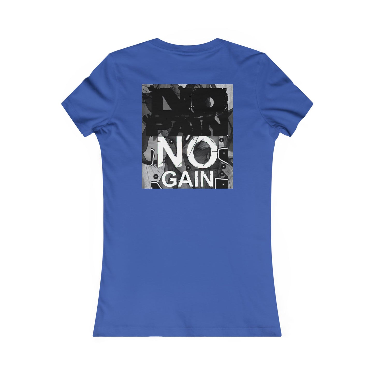 Triumph Trail Journey to Success with No Pain, No Gain (Women - Premium Cotton Tee)