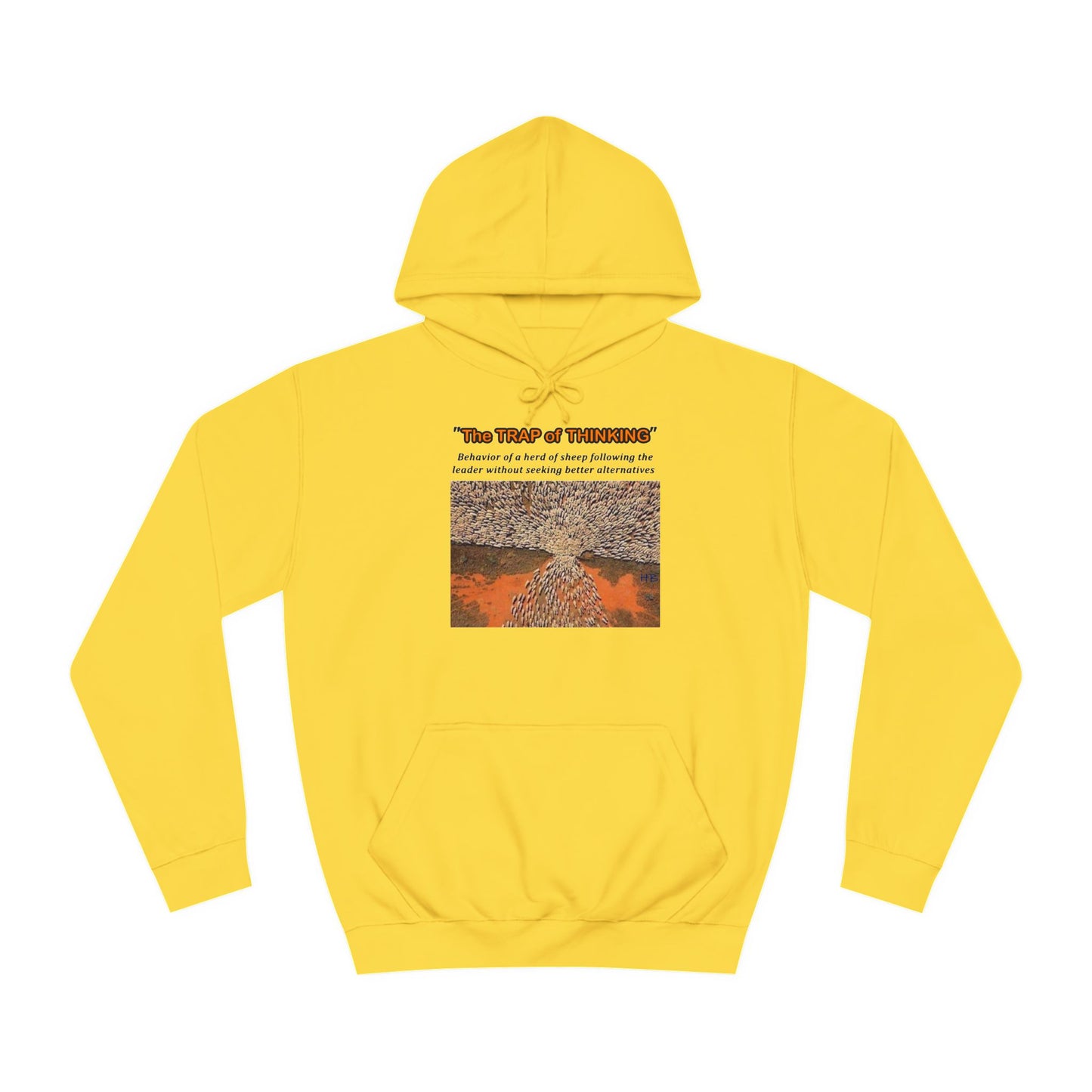 Thought-Provoking Independent Thinker (Hoodie - Cozy and Durable)