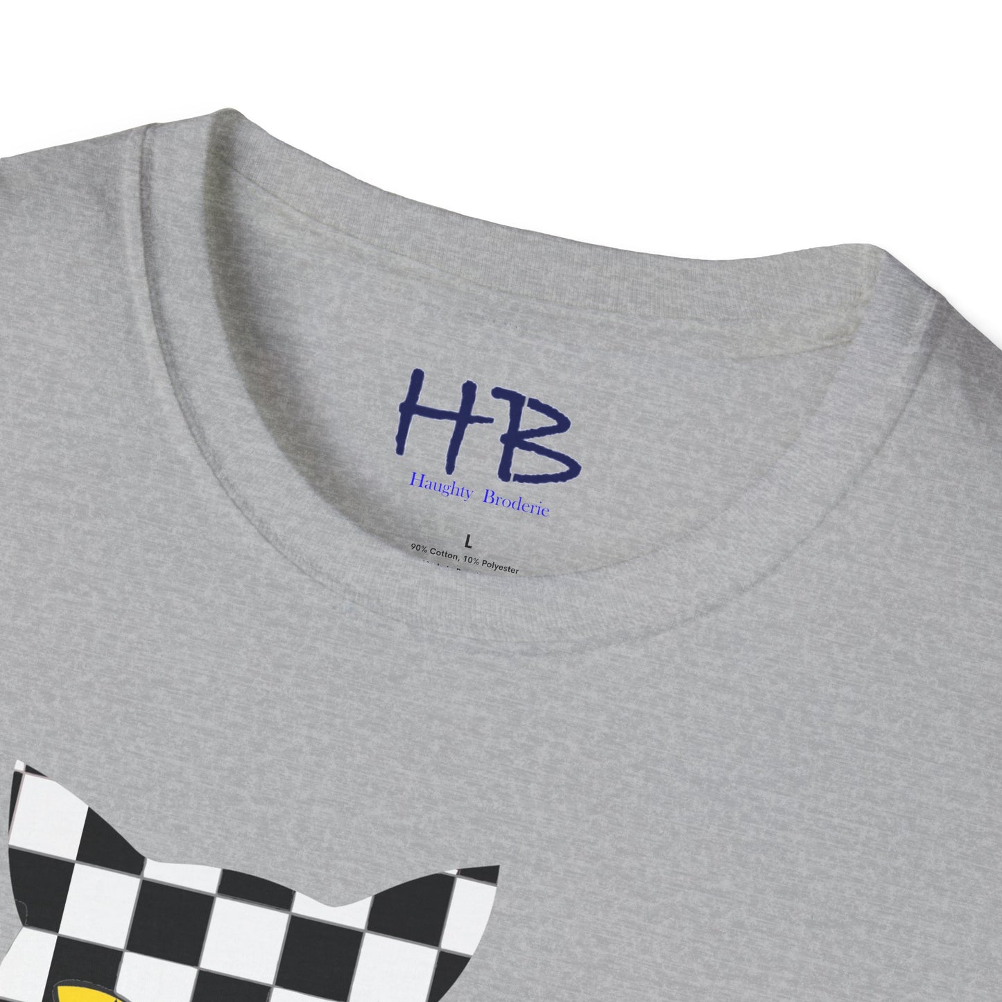 Unconventional Elegance: The Checkered Cat