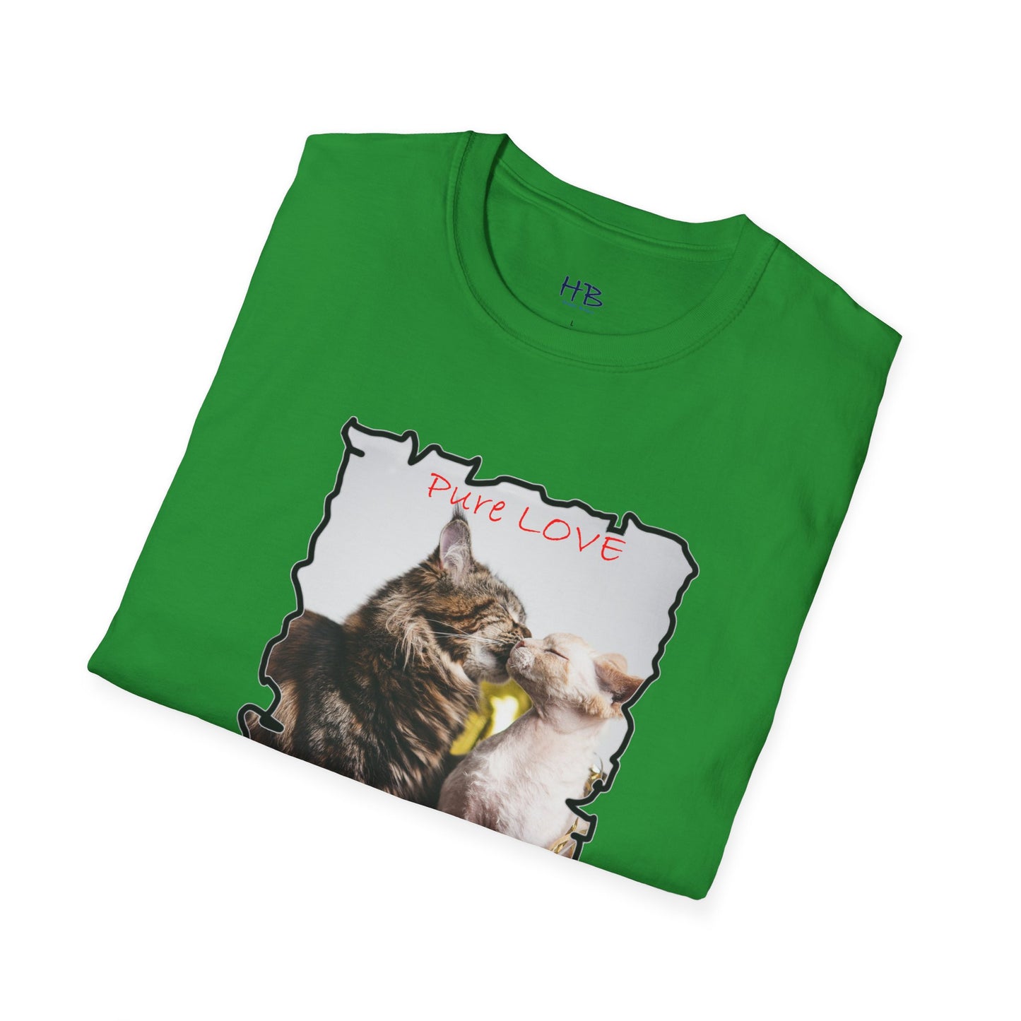 Pure LOVE Cats kissing