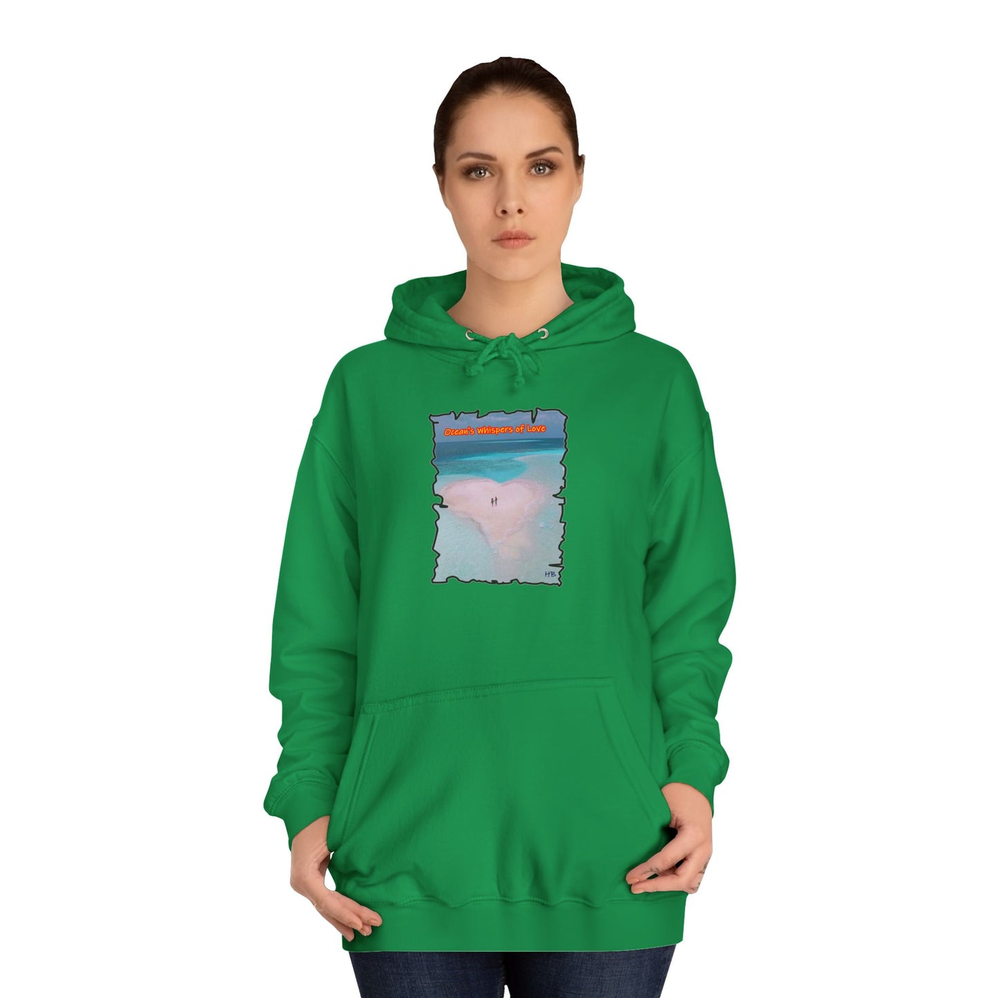 Get Yours Now -- Mystical Sands: Love's Eternal Enchantment Ode to Love (Hoodie - Cozy and Durable)