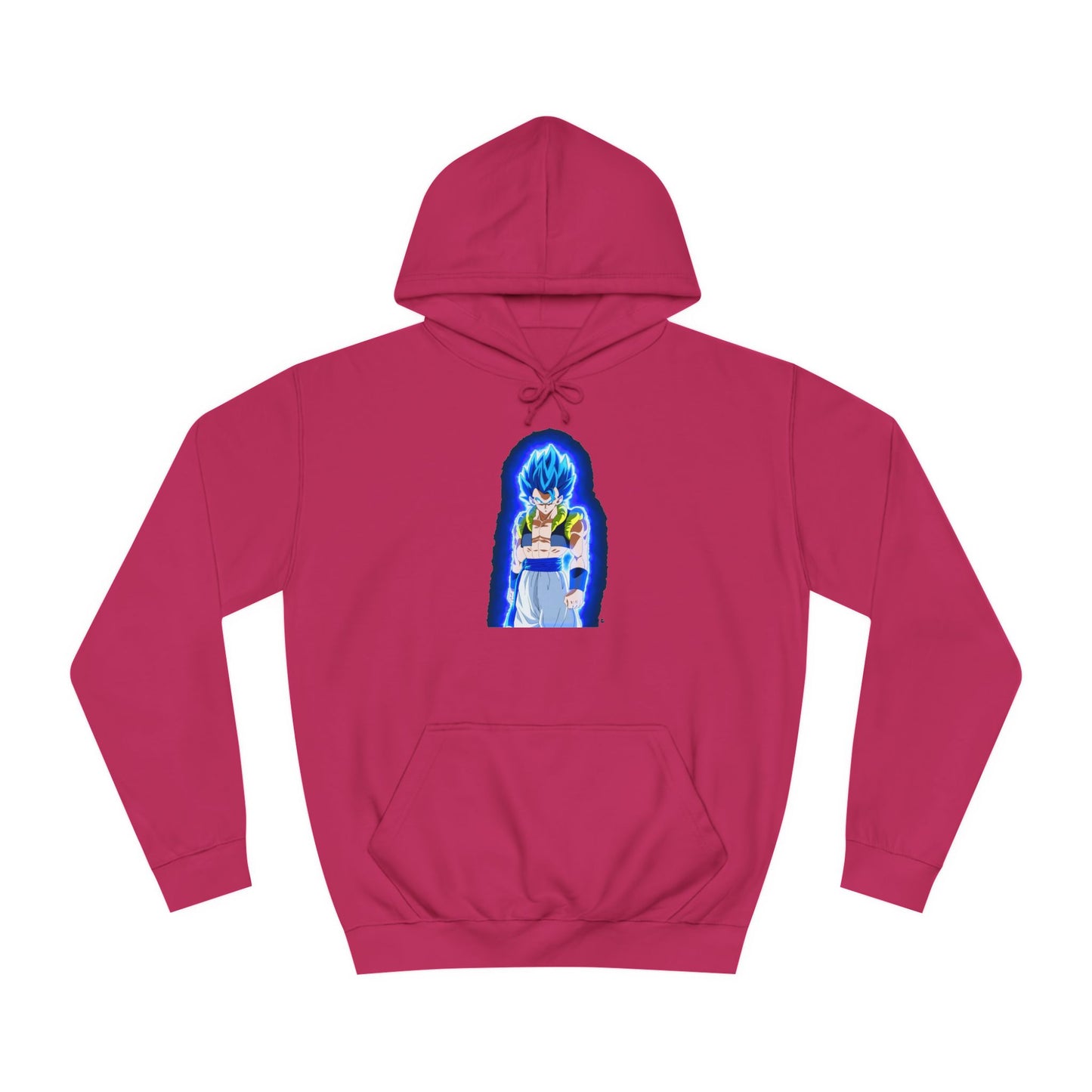 Superhero in Blue in max level (Hoodie - Cozy and Durable)