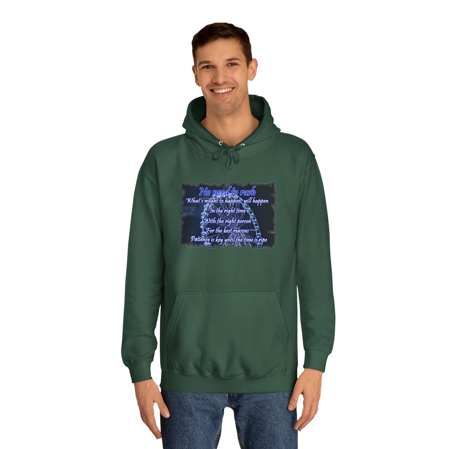 Get Yours Now -- No need to rush (Hoodie - Cozy and Durable)