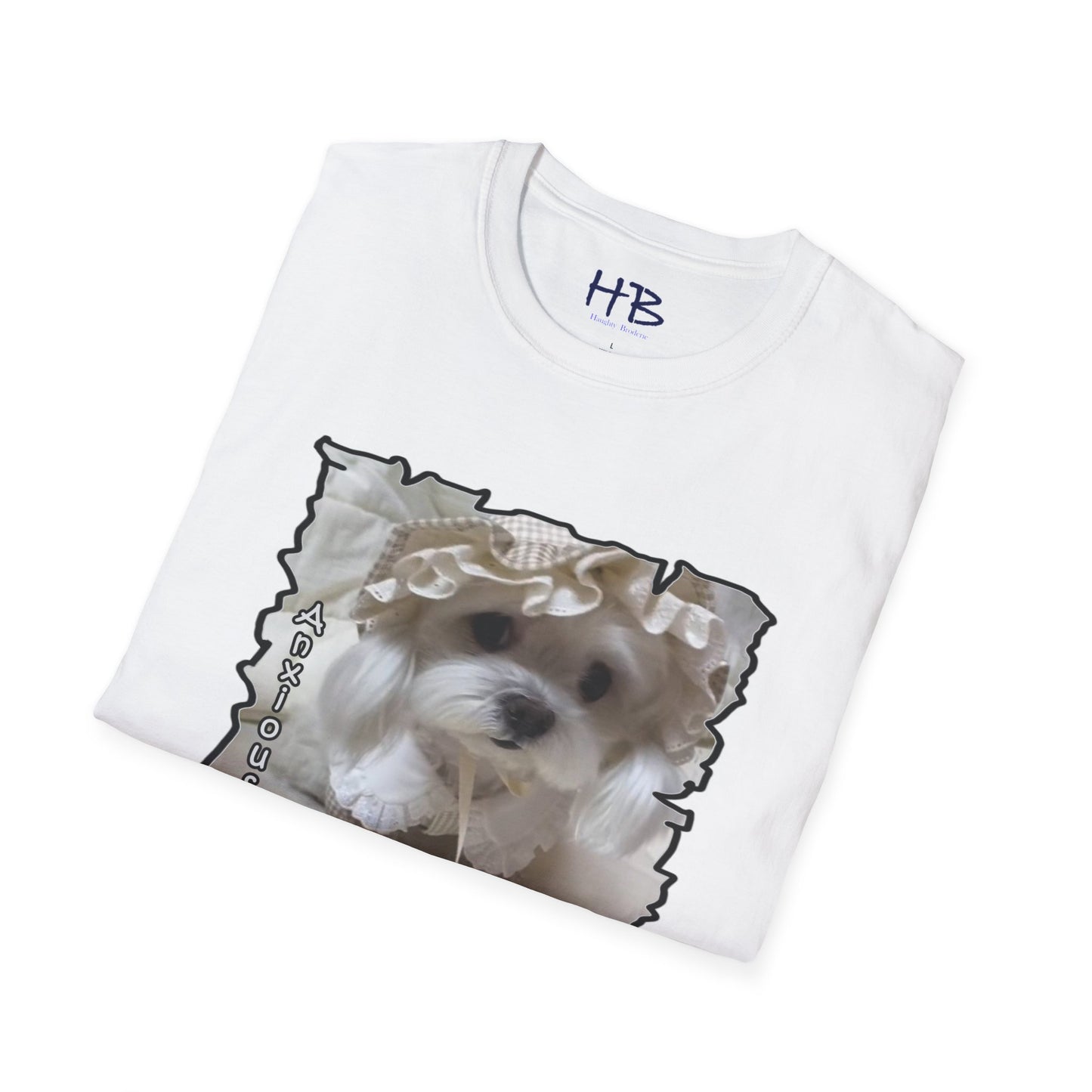 Bichon Maltese anxious about tonight's gala