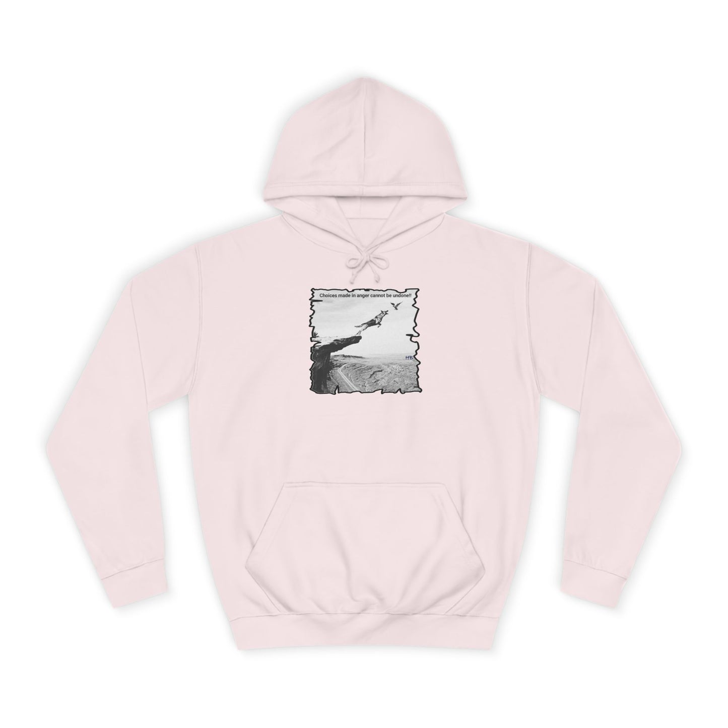 UnWise Woof Cliffhanger Choice Anger's Edge (Hoodie - Cozy and Durable)