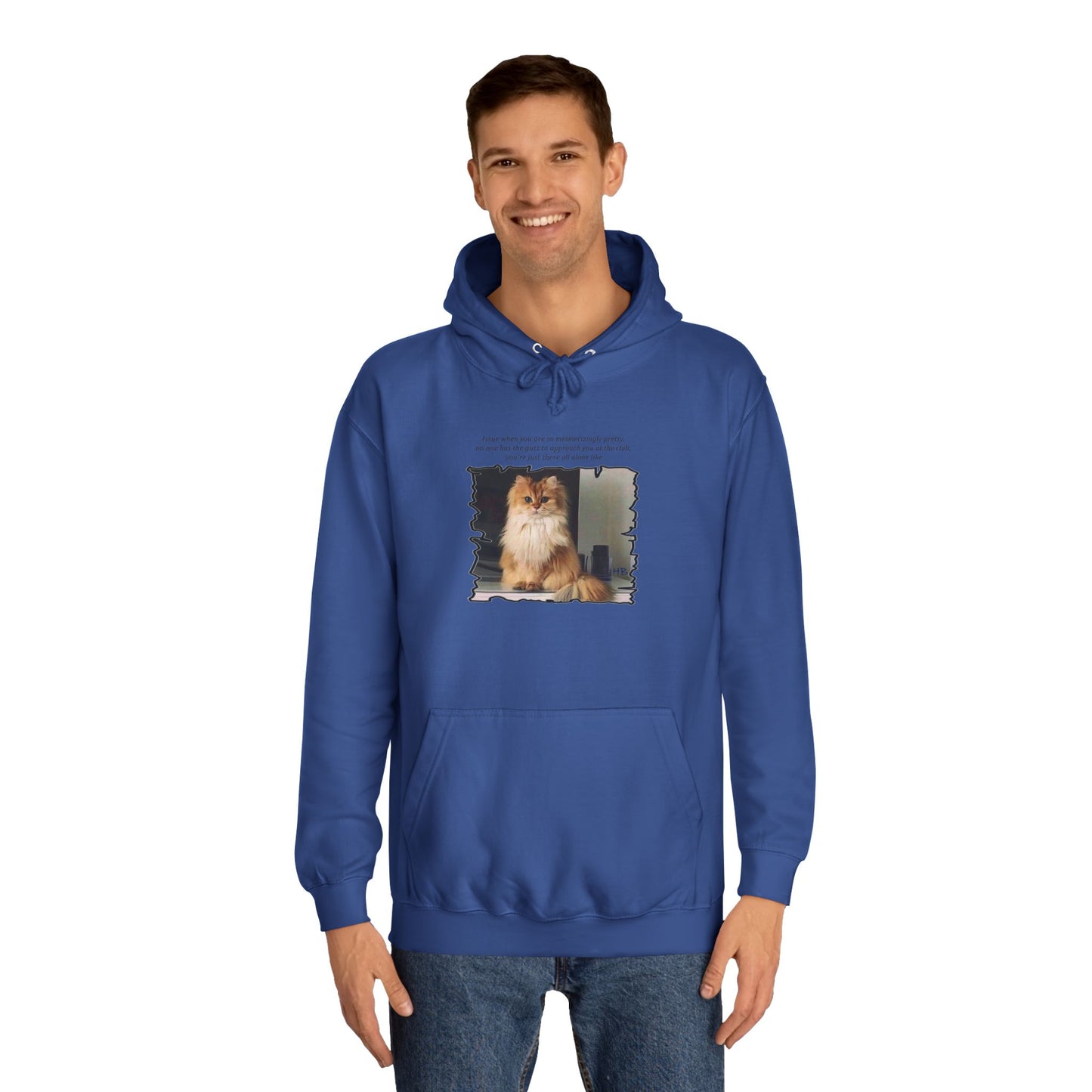 Get Yours Now -- Mesmerizing Lonely Kitty (Hoodie - Cozy and Durable)