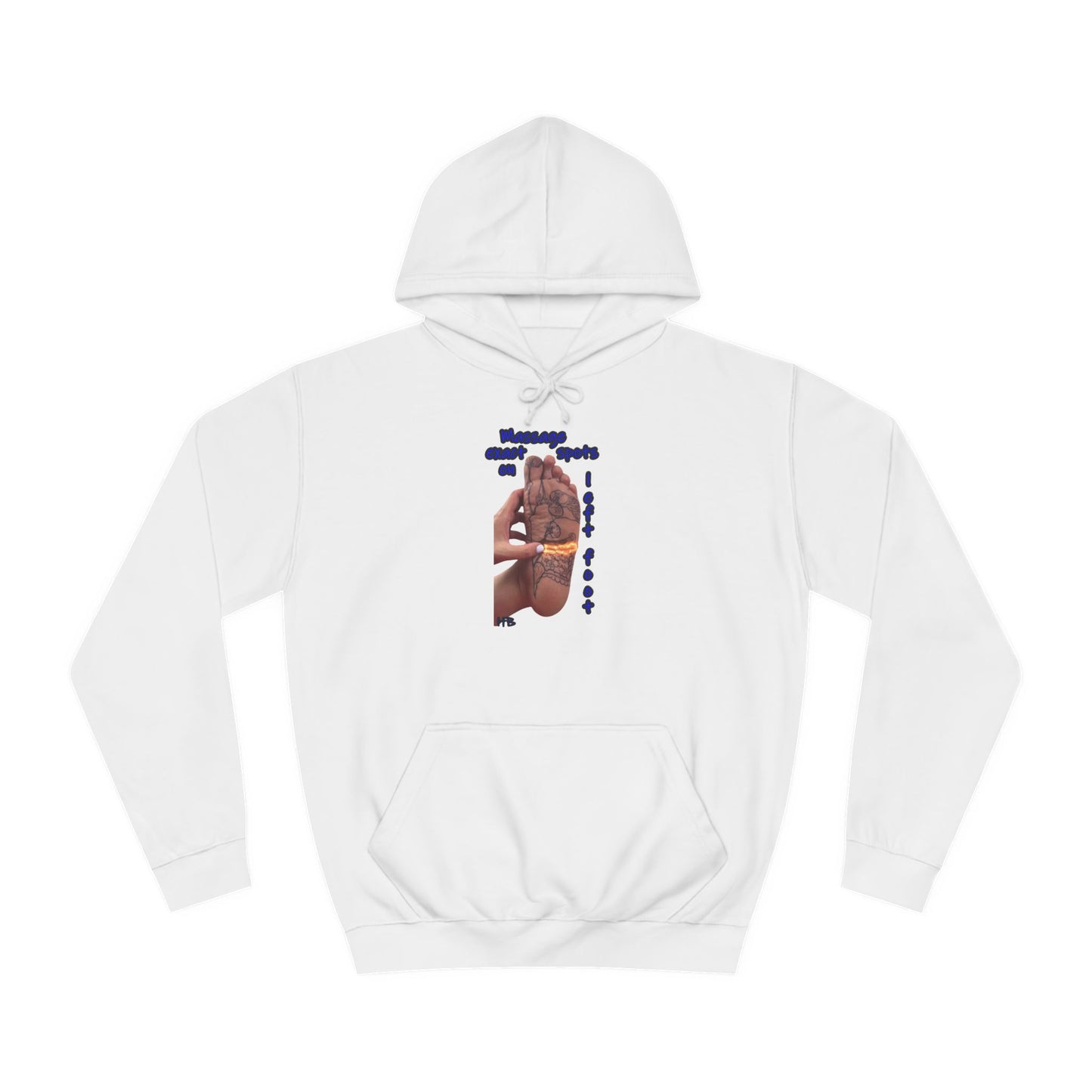Get Yours Now -- Foot-Palm Wellness Organic Harmony;  Self-Care Holistic Healthwear (Hoodie - Cozy and Durable)