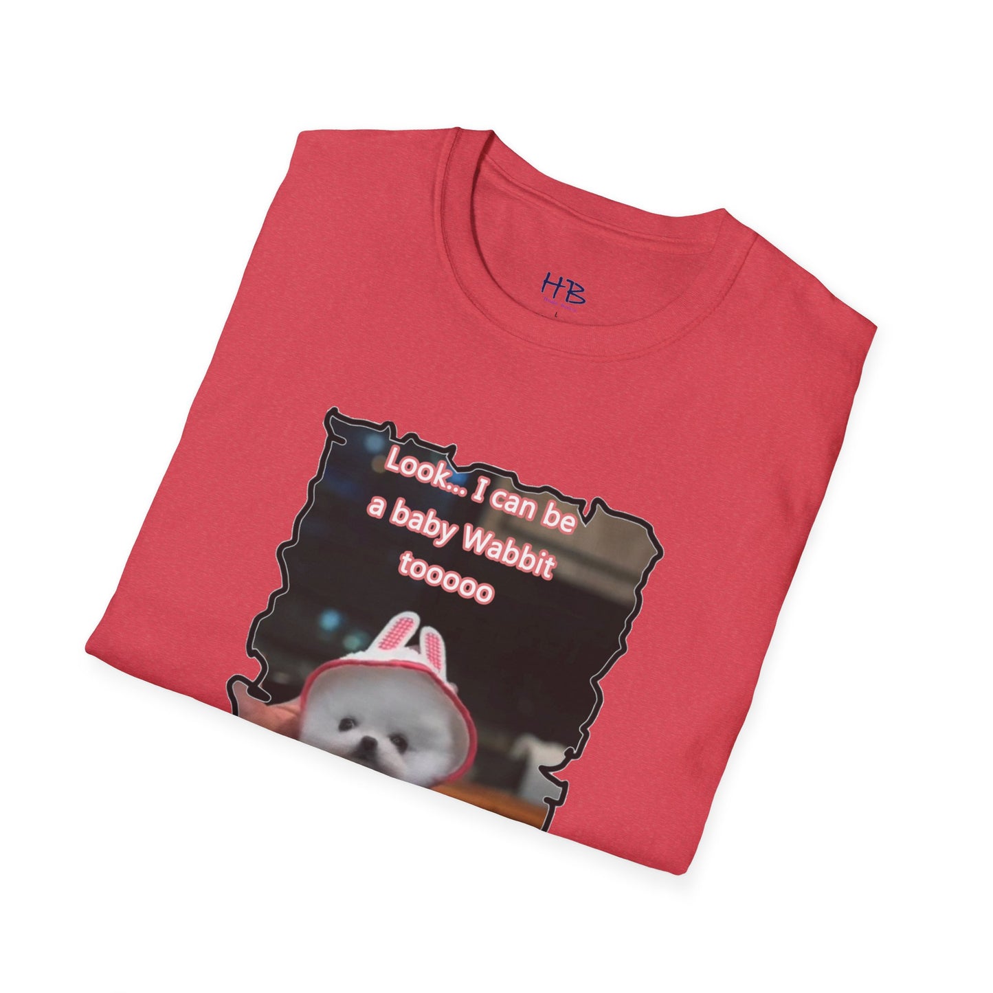 Bichon Maltese puppy dressed in a cute rabbit costume