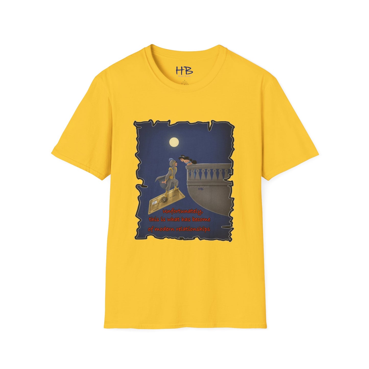 Modern-Day relationship requiring a gold credit-card magic carpet