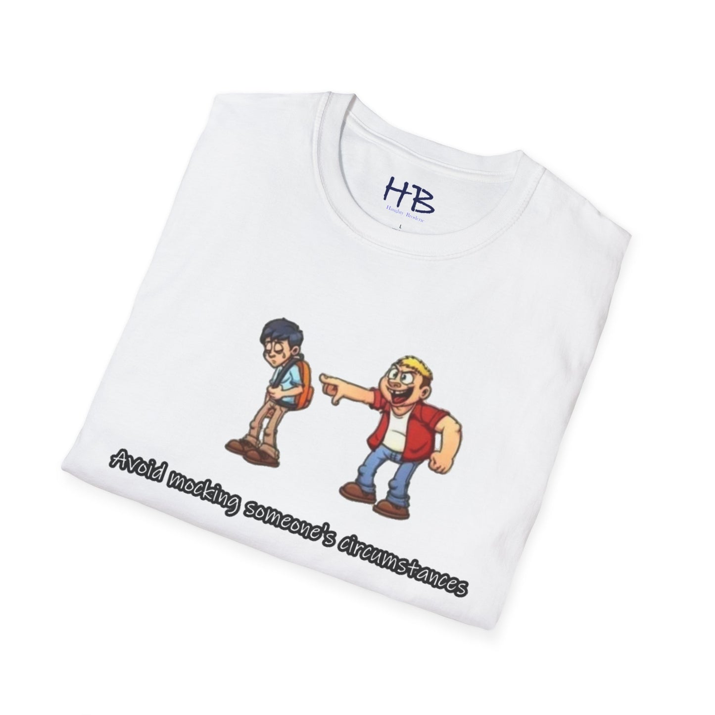 Cartoons Compassion Chronicle Bully's Gaze;  Mockery Mirage Teardrops of Resilience