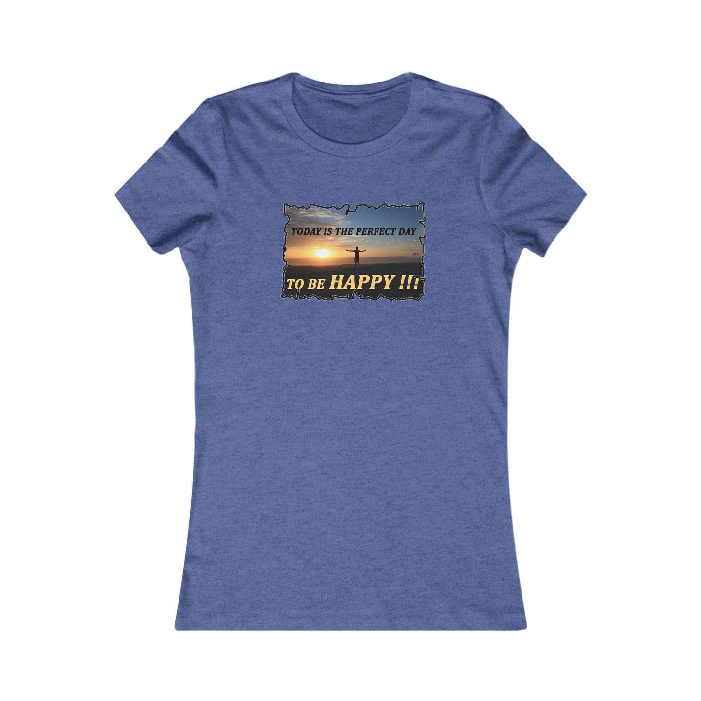 Joyful Sunrise for New Day Optimism (Women - Premium Cotton Tee)