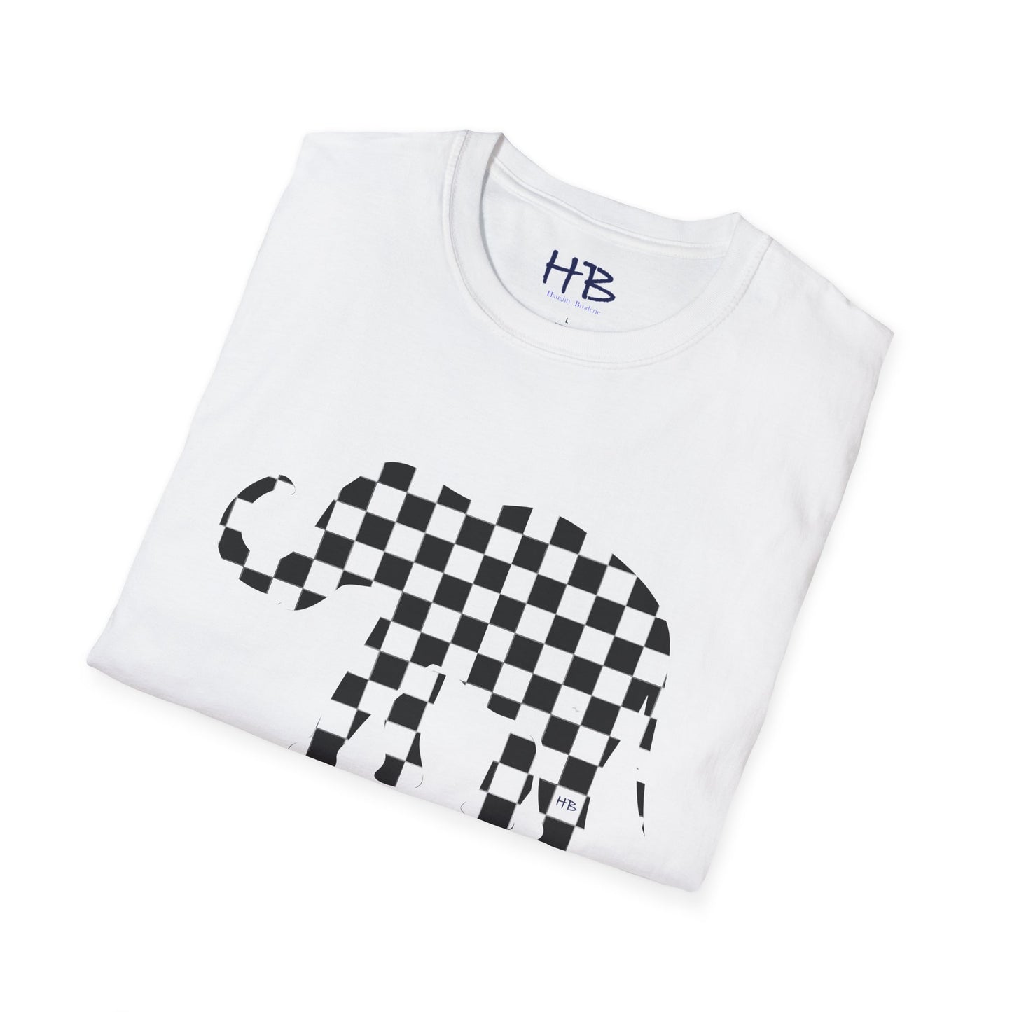 Sophistication Redefined: Unleash Your Style with the Elephant-Inspired Checkered one