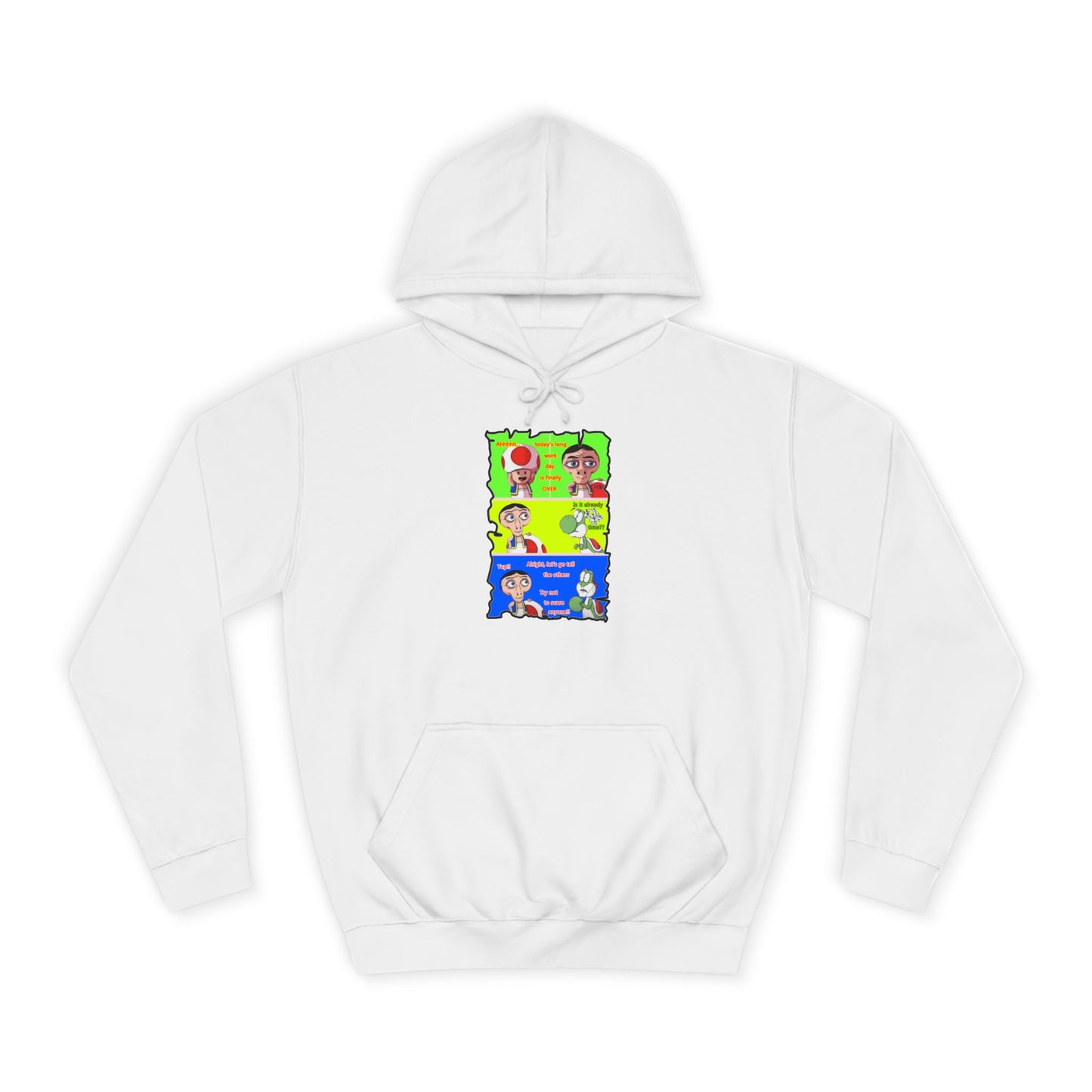 Get Yours Now -- Everyone's favorite childhood characters Toad & Yogi never seen before (Hoodie - Cozy and Durable)