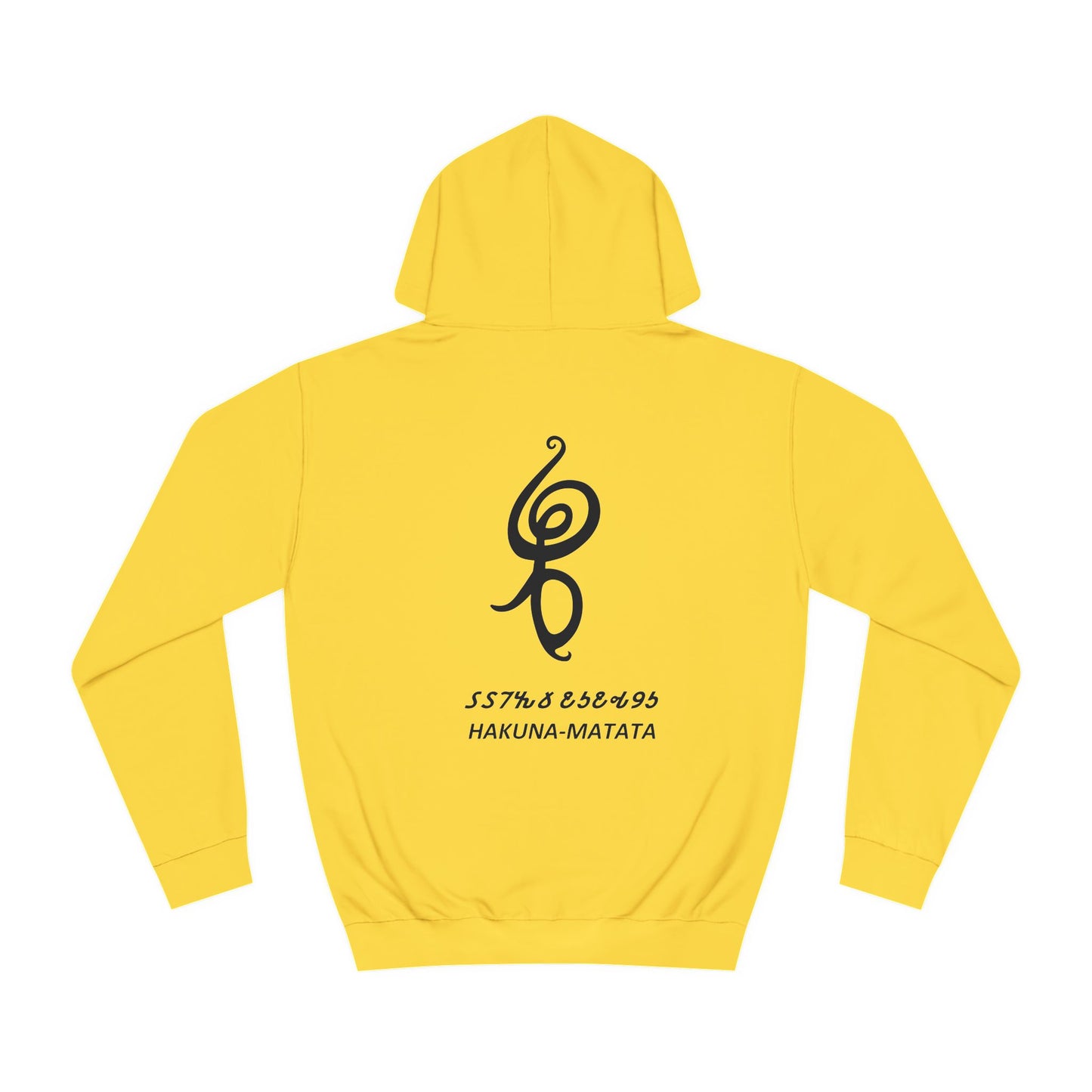 Smile Spark with Hakuna Matata Positivity Patrol Duo (Hoodie - Cozy and Durable)