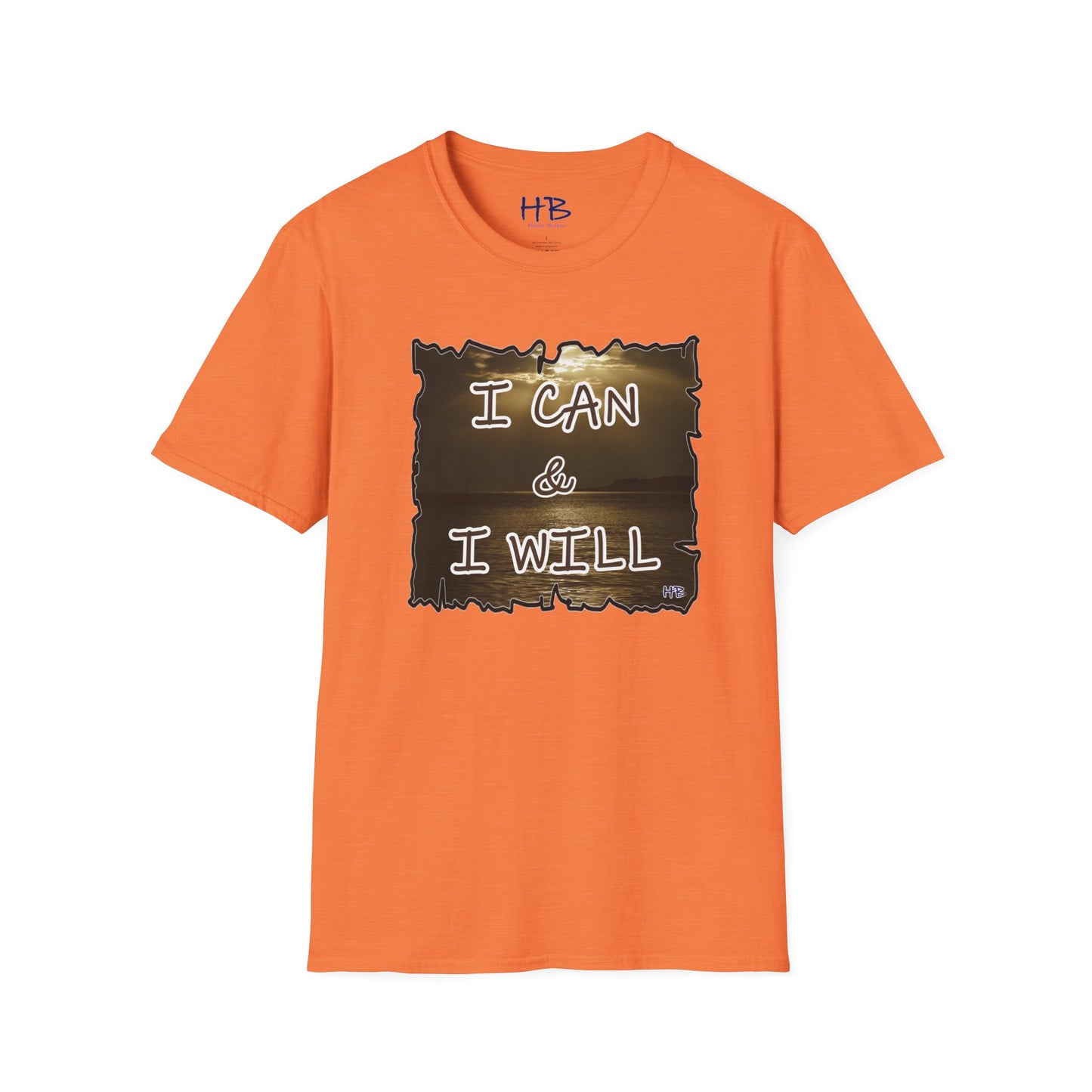 Unleashing the Empowering Emblem Inner Champion: Radiate Determination with Inspirational Style "I CAN & I WILL"