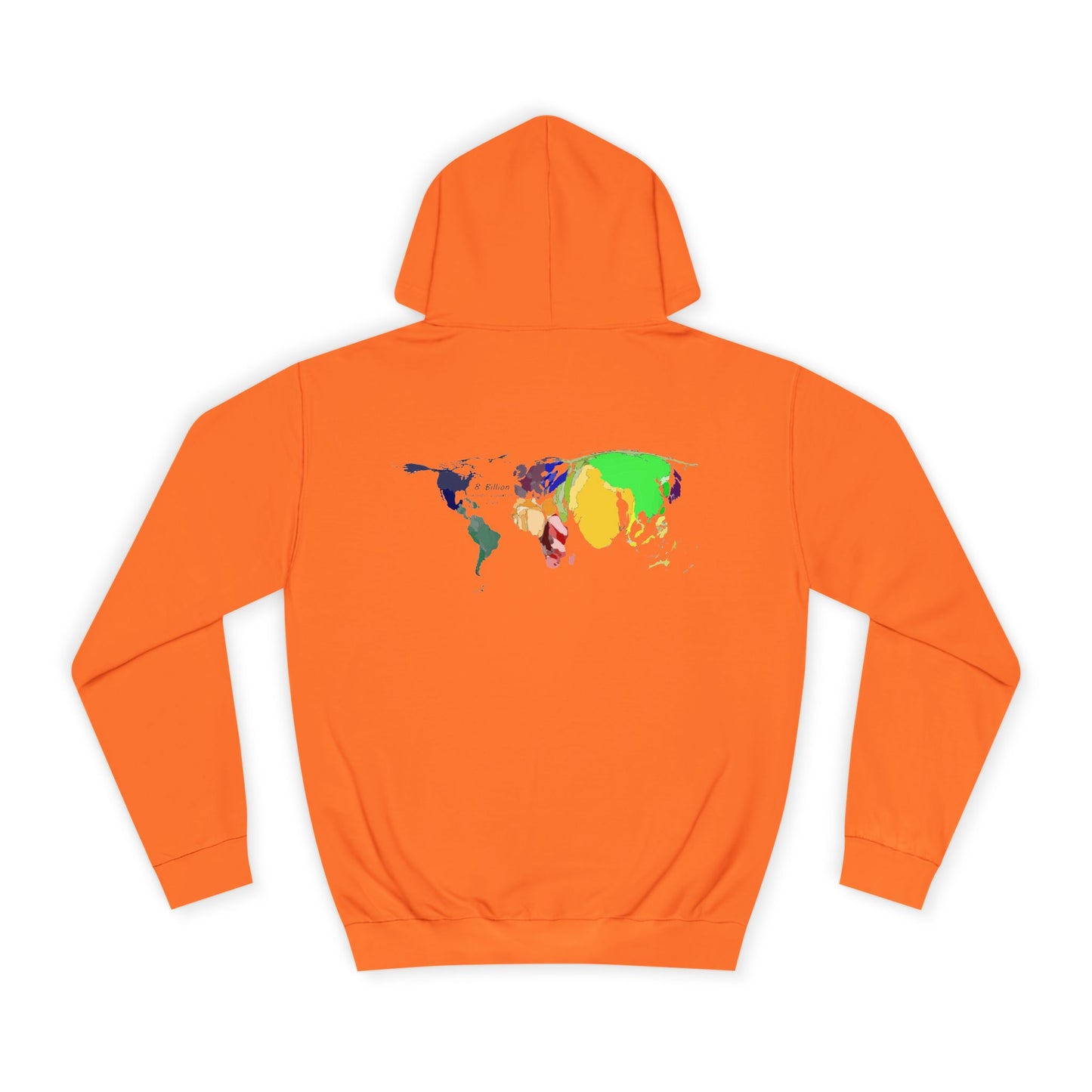 Get Yours Now -- Global density world population (Hoodie - Cozy and Durable)