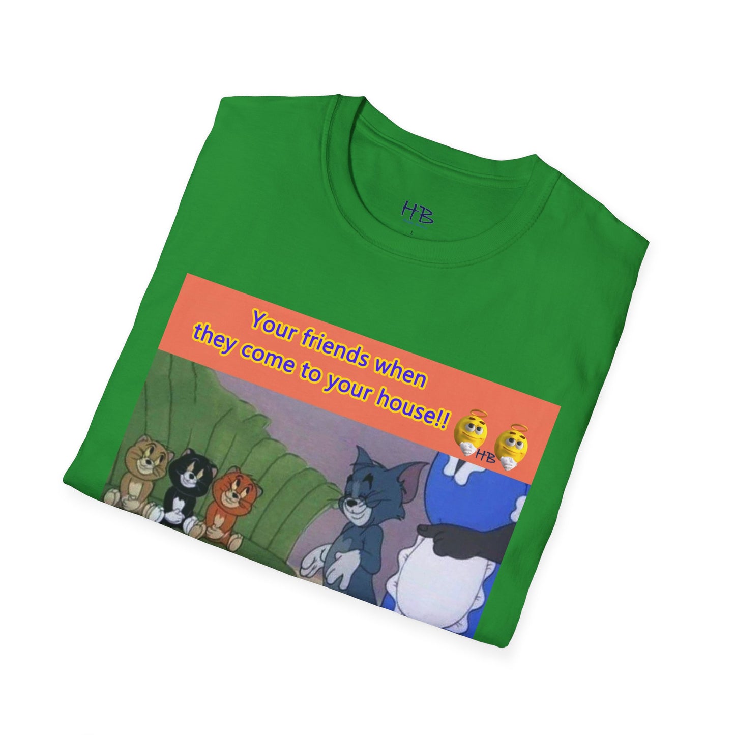 Tom and his innocent looking little friends in front of Mammy