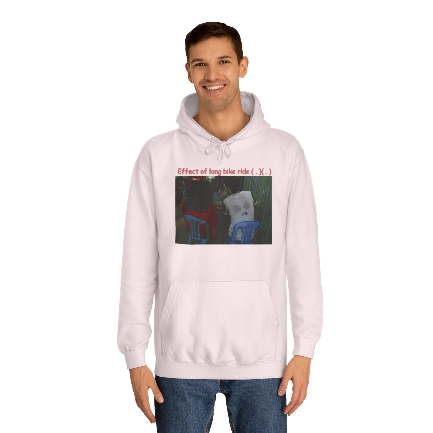 Get Yours Now -- Effect of long bike ride ( . )( . ) (Hoodie - Cozy and Durable)
